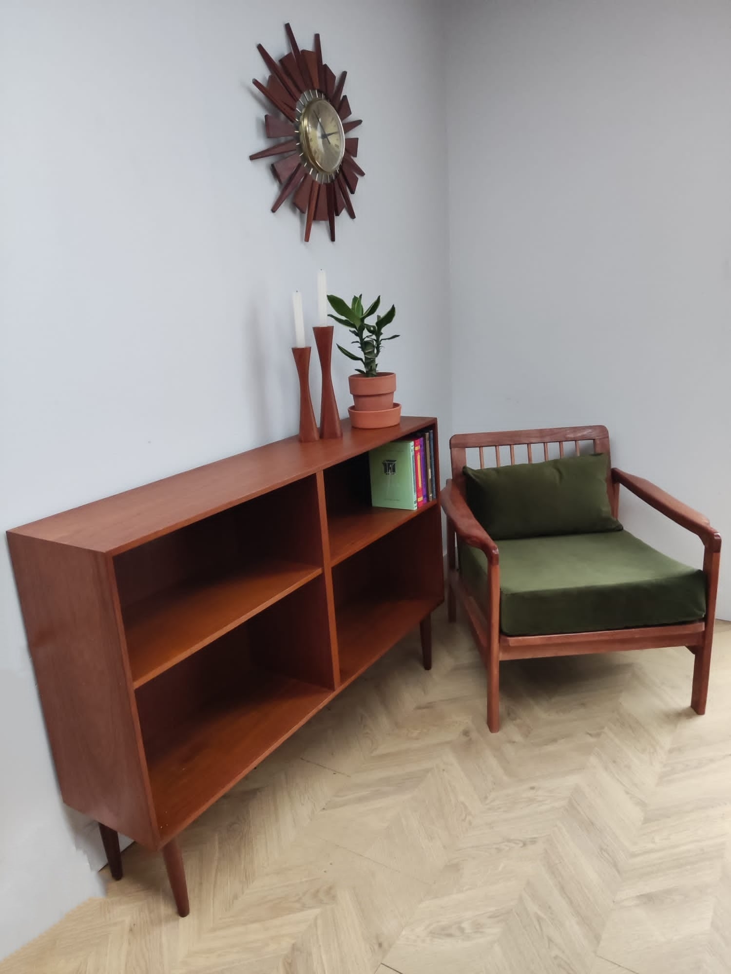 Teak Bookcase