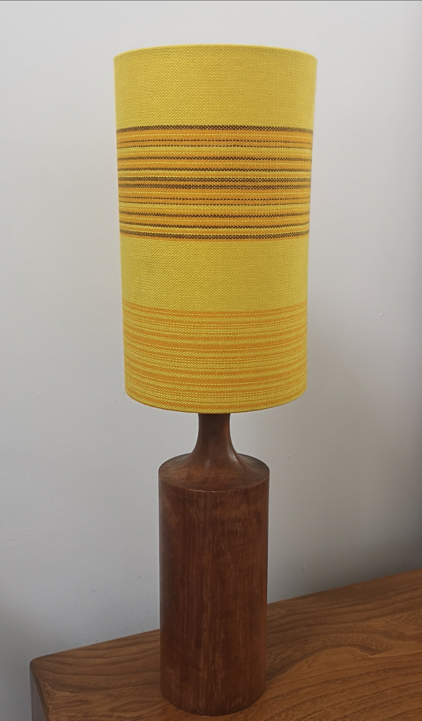 Mid Century Teak lamp
