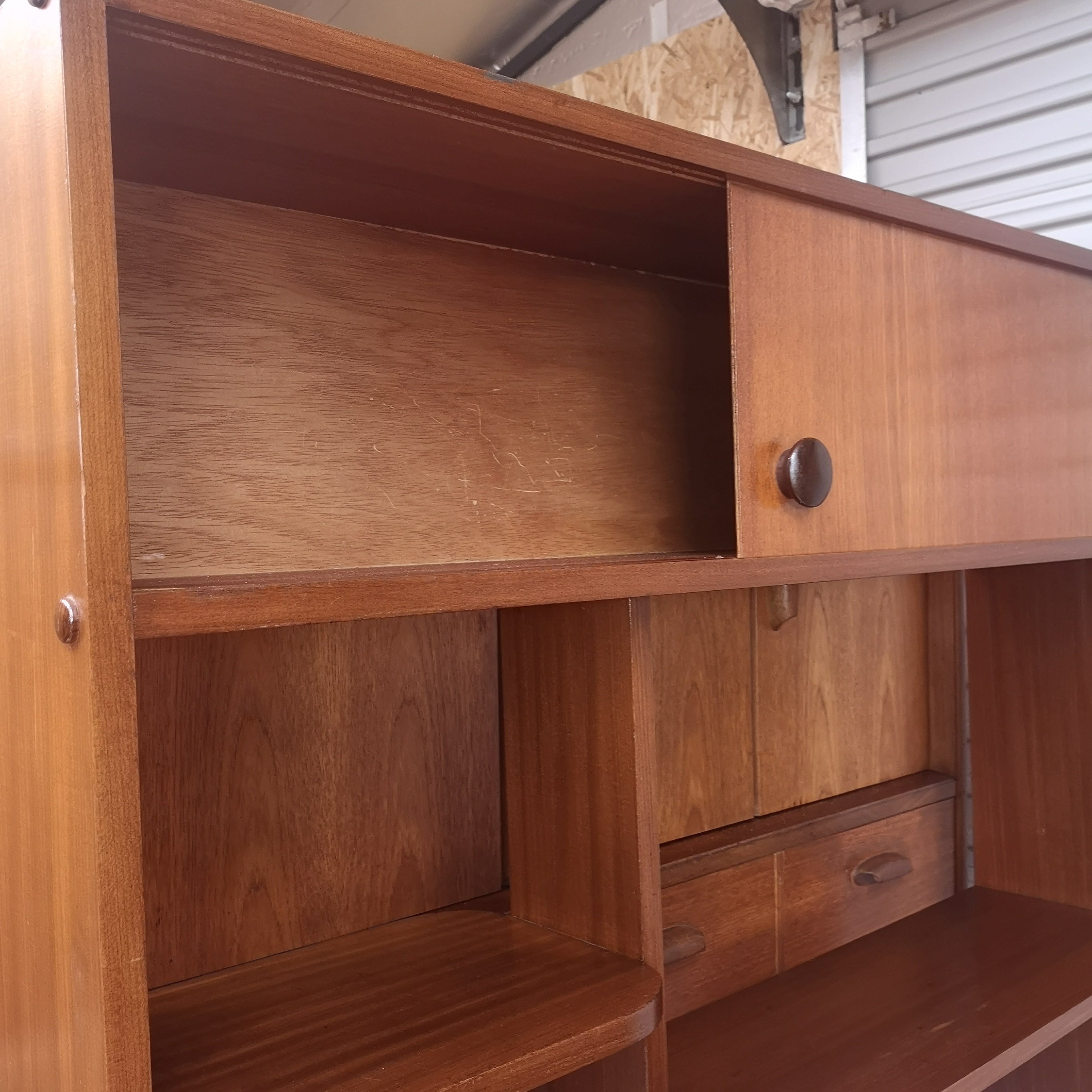 Teak Retro Room Divider
