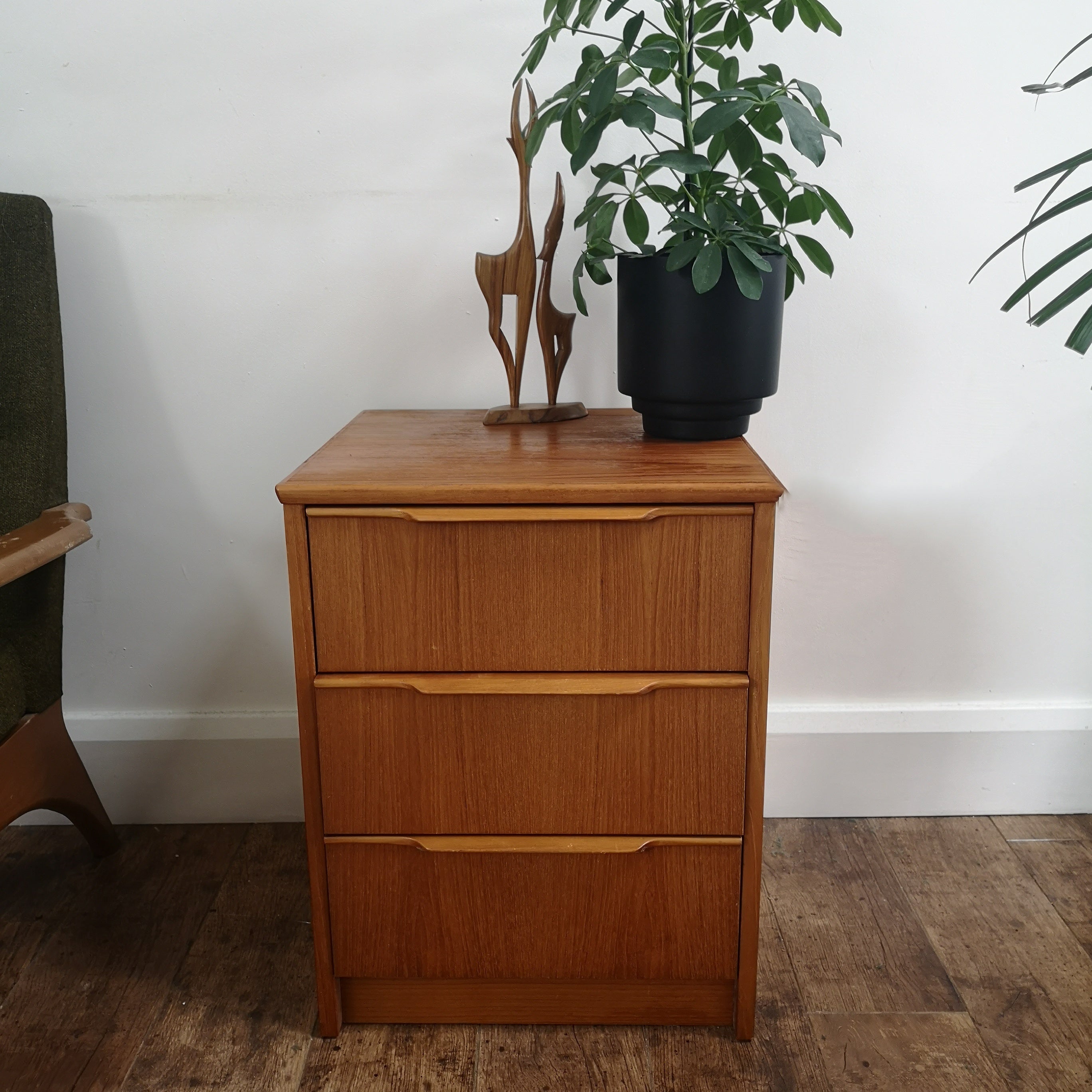 Teak Bedside