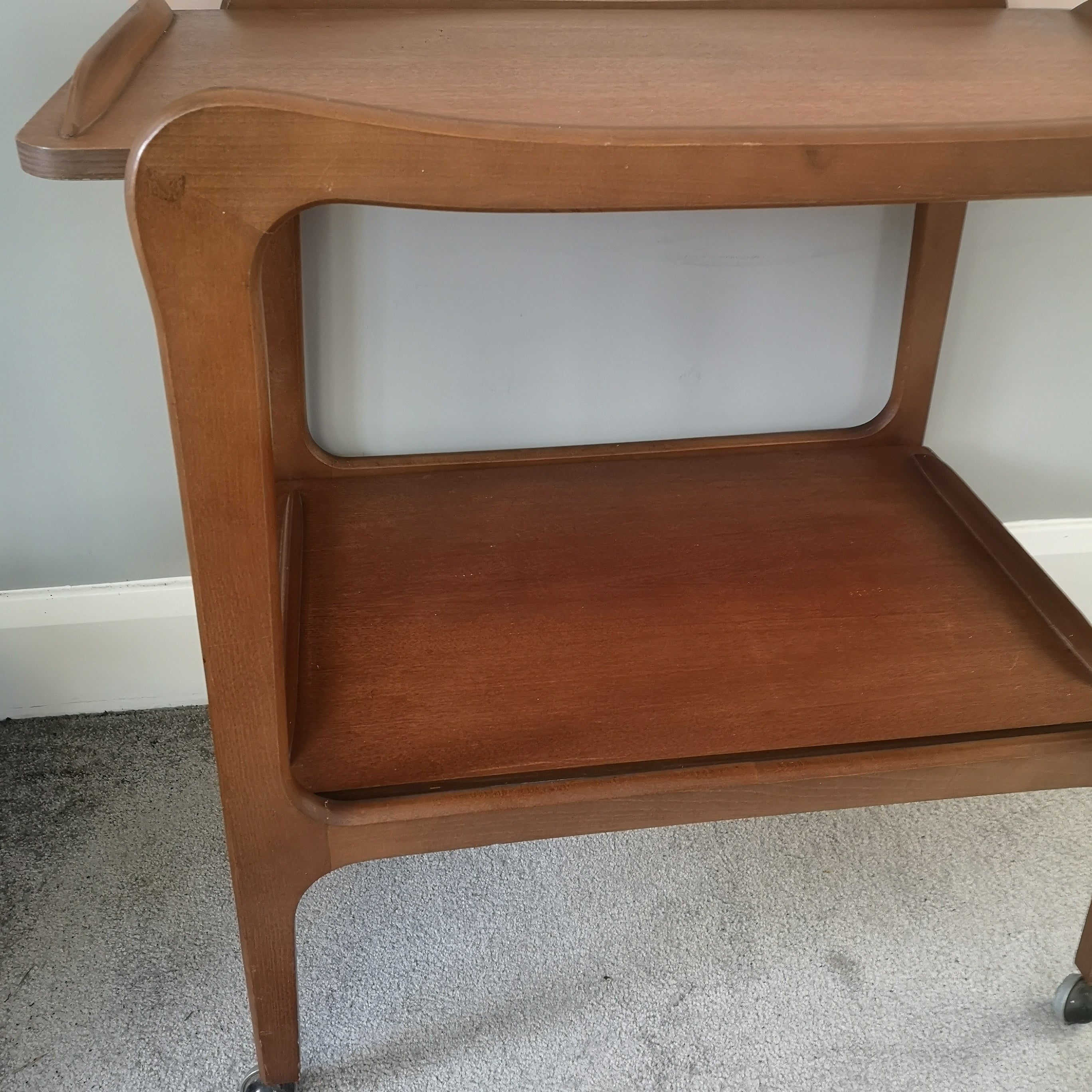 Danish Teak Drinks Trolley