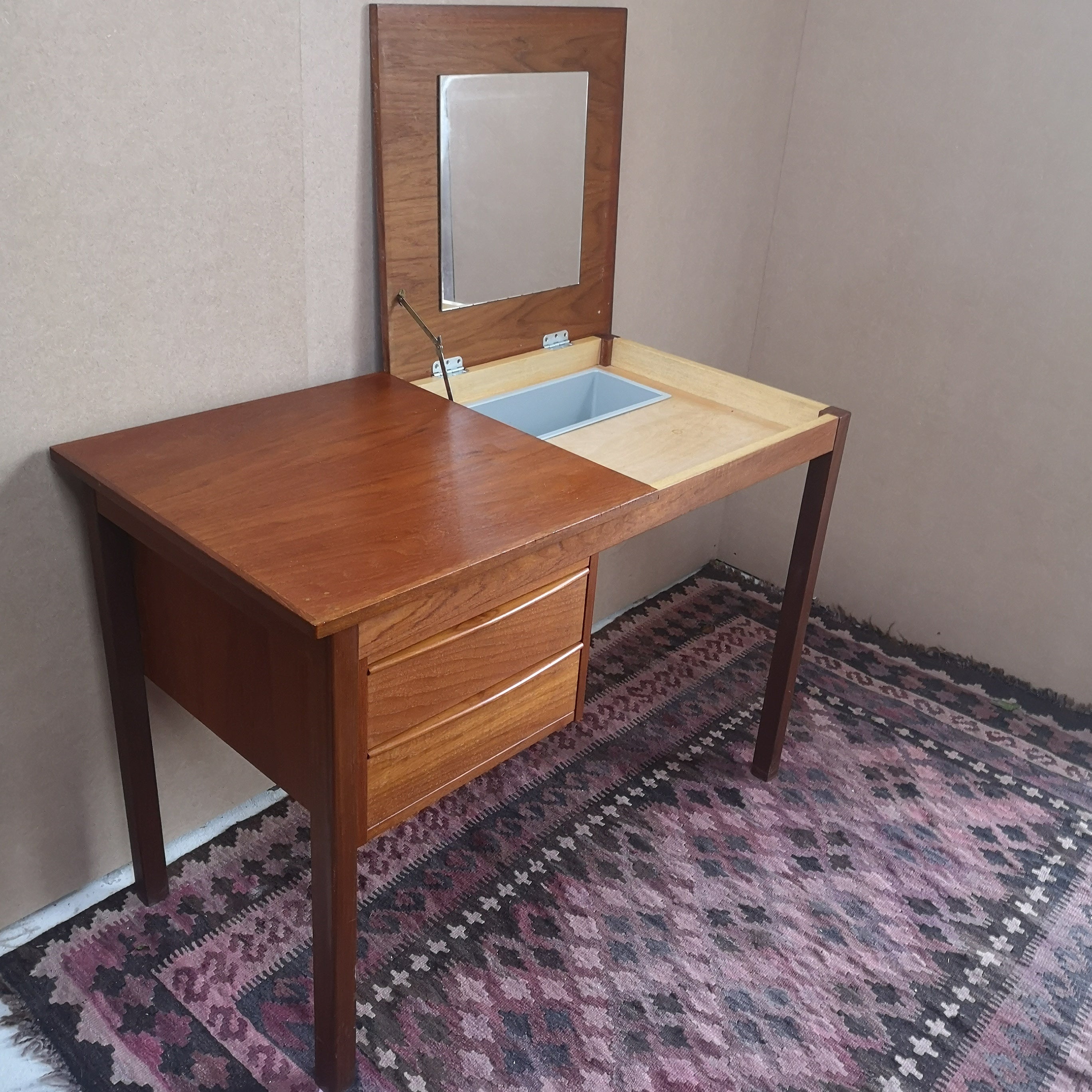 Danish Petite Vanity Desk