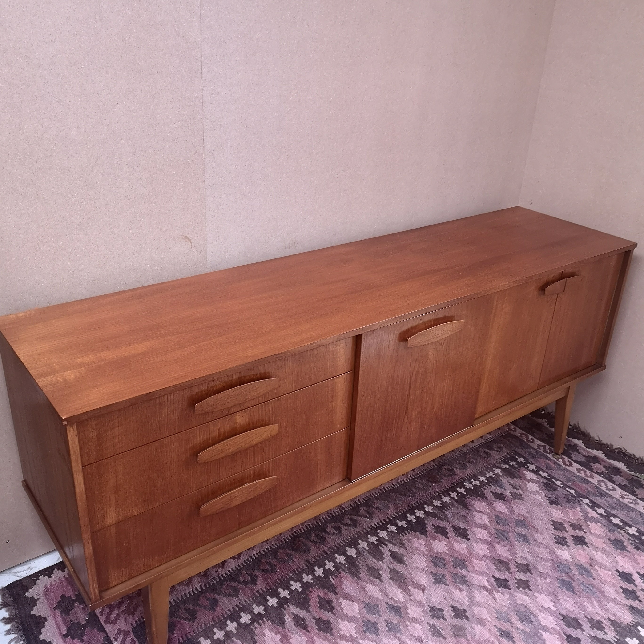 Teak Mid Century Sideboard
