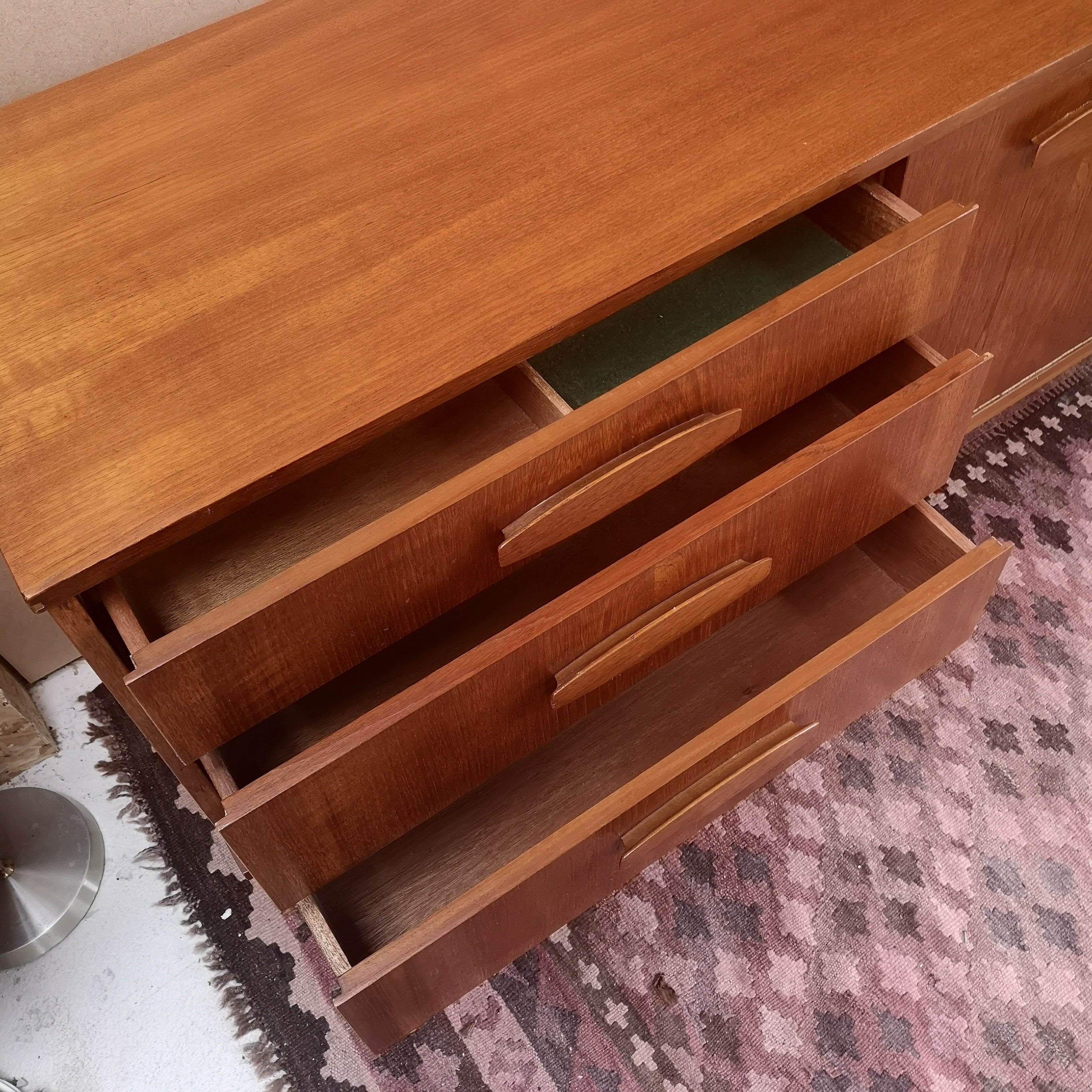 Teak Mid Century Sideboard