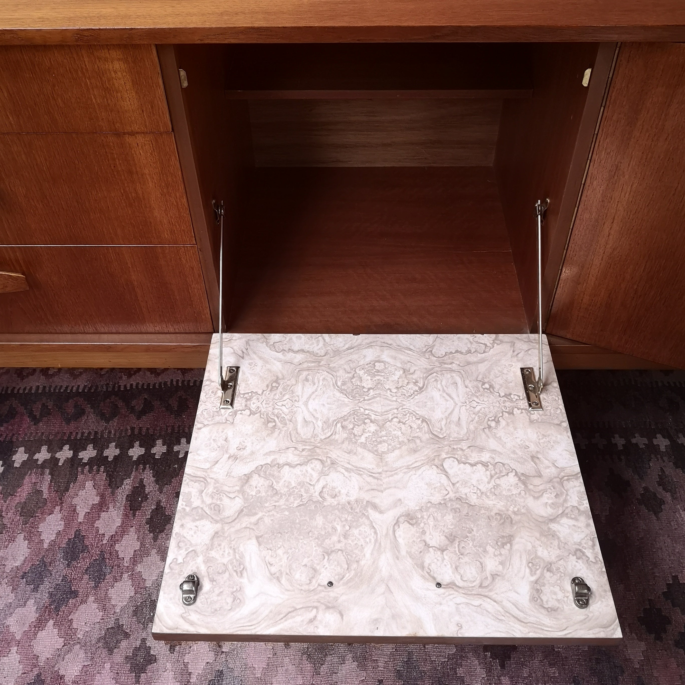 Teak Mid Century Sideboard