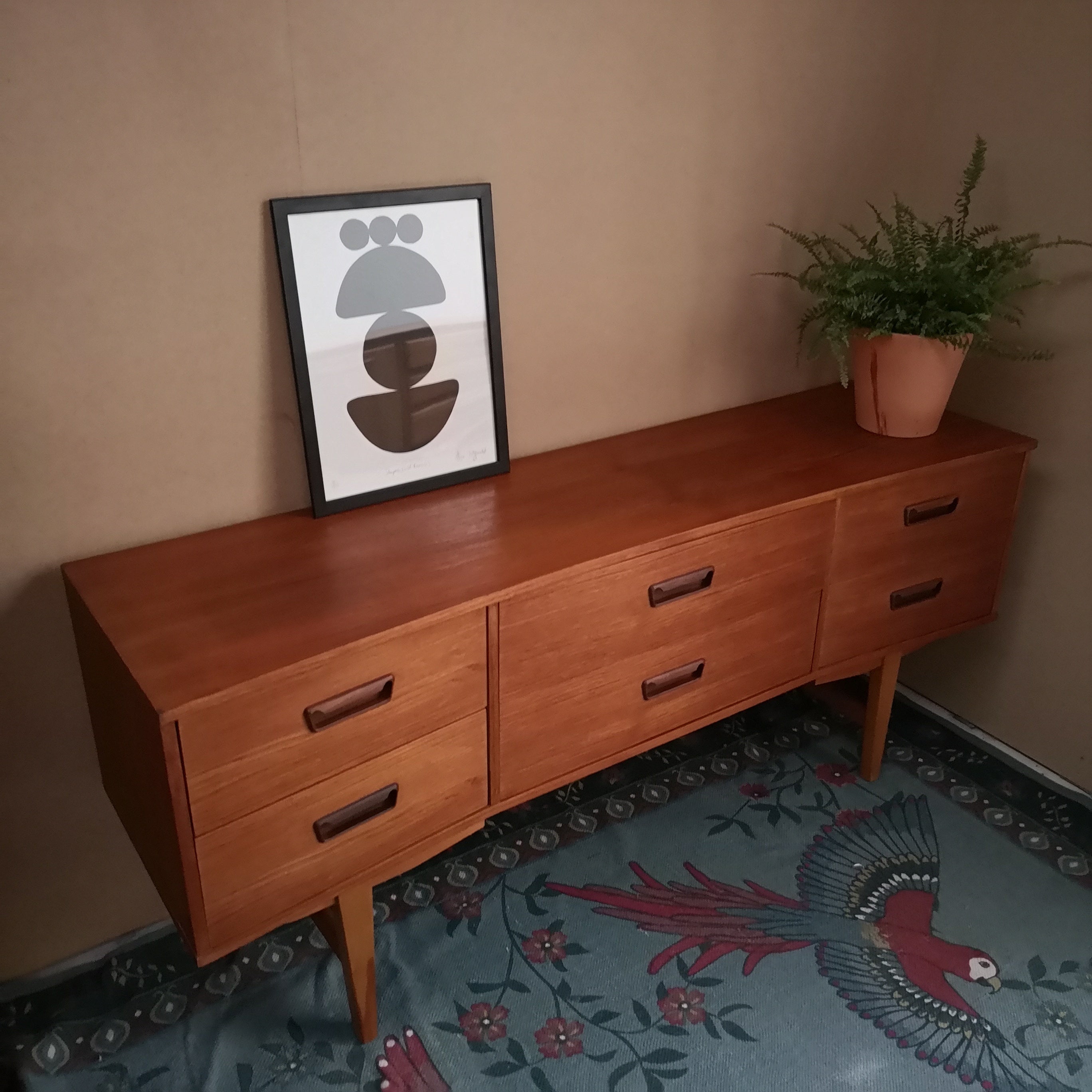 Retro Low Sideboard