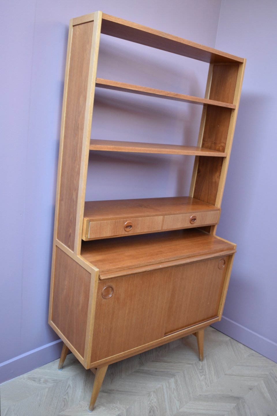 Swedish Bookcase/Writing Desk