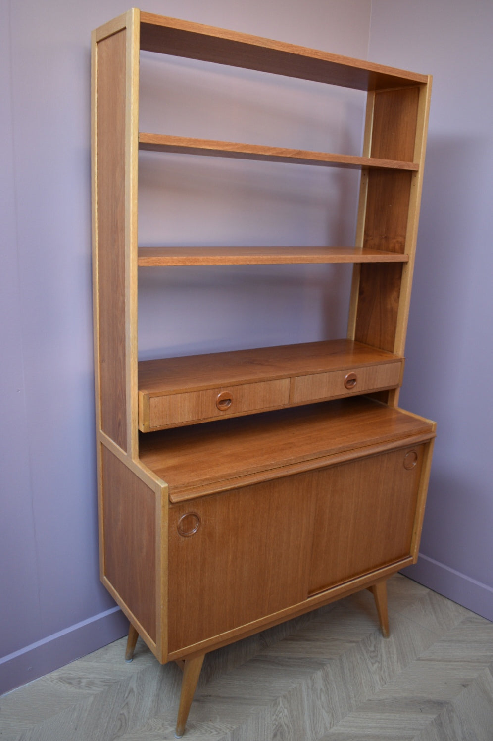 Swedish Bookcase/Writing Desk