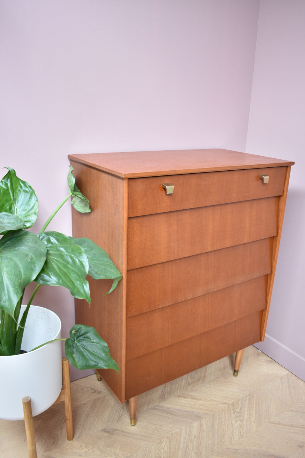 Avalon Teak & Brass Drawers