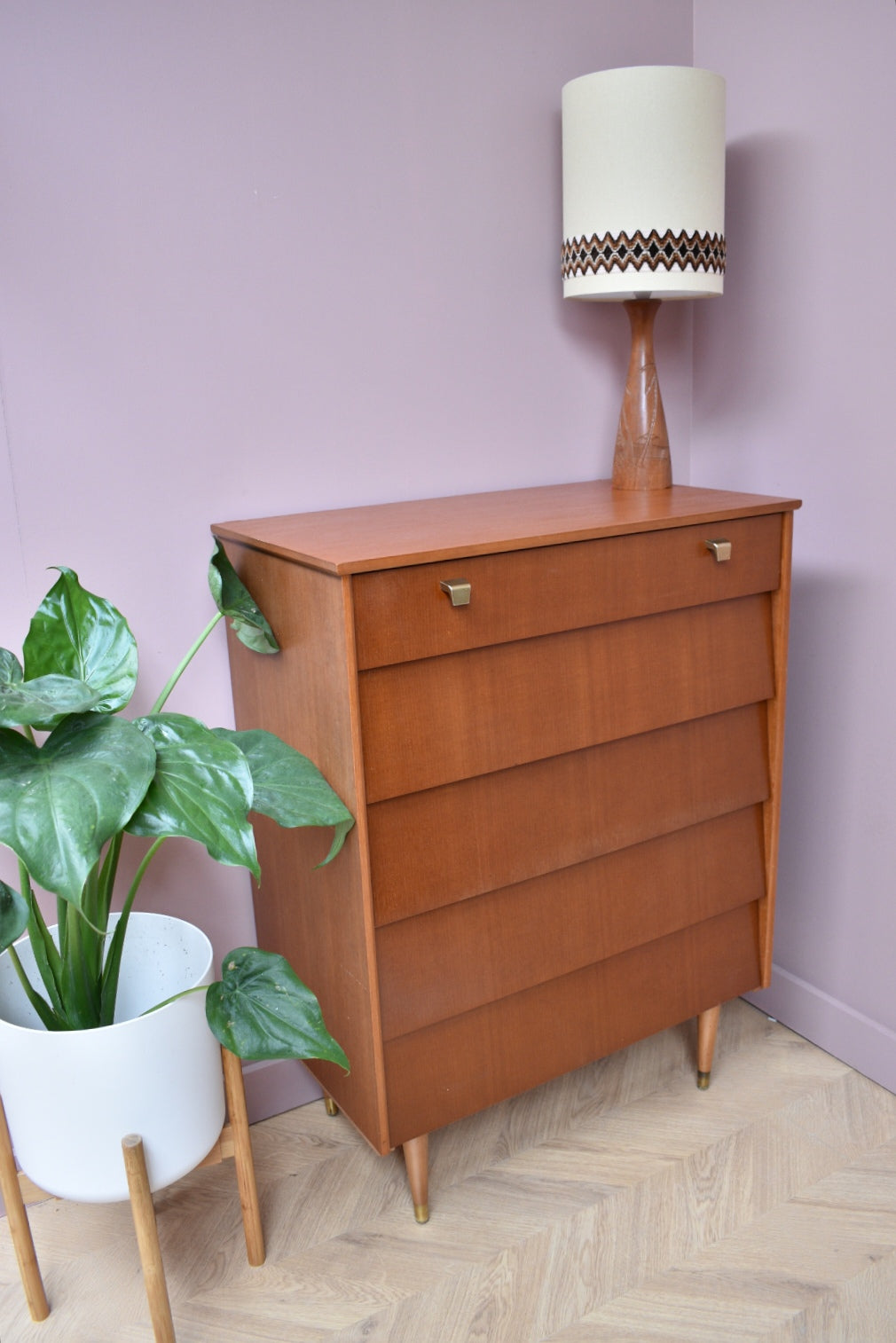 Avalon Teak & Brass Drawers