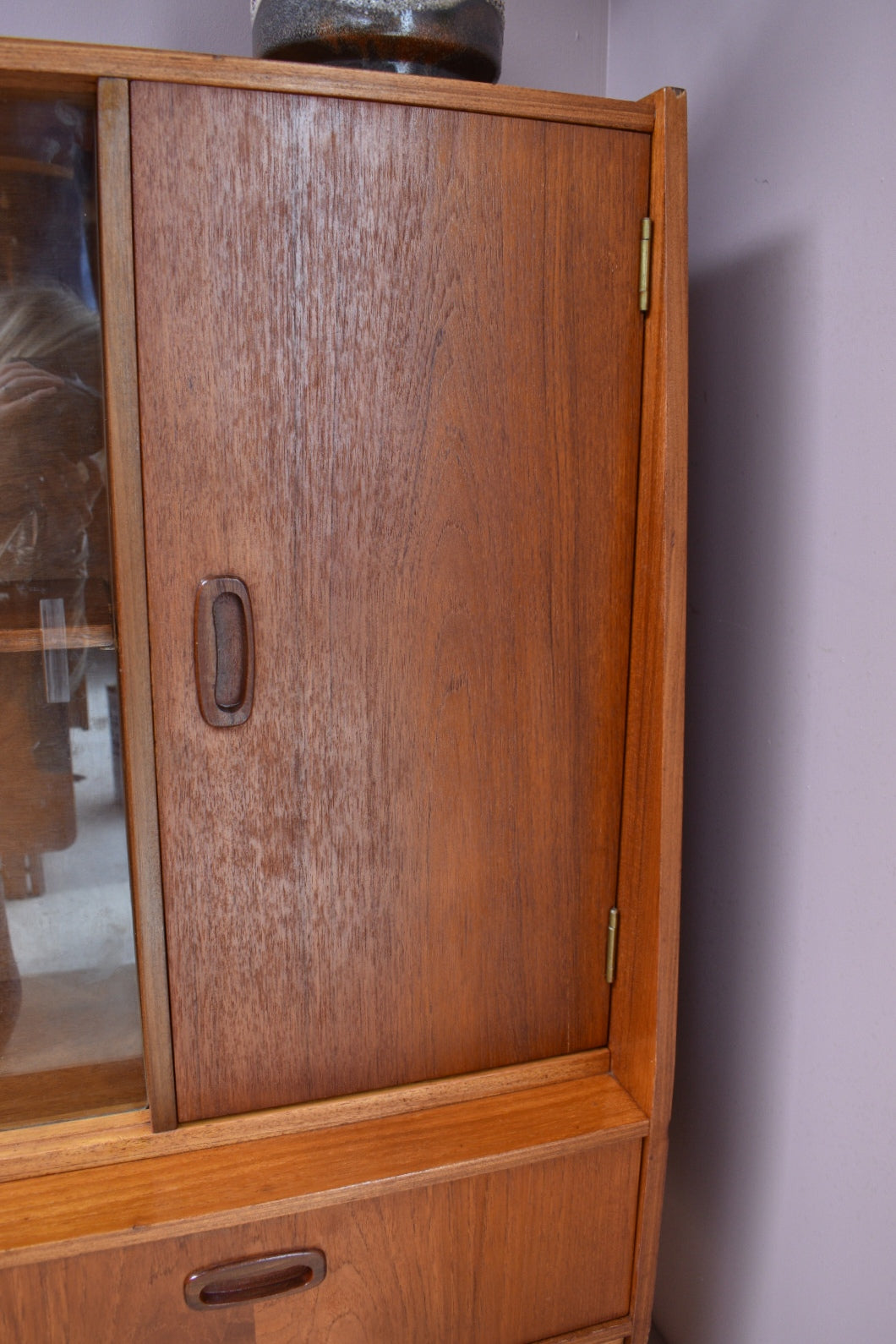 Teak Bookcase sideboard