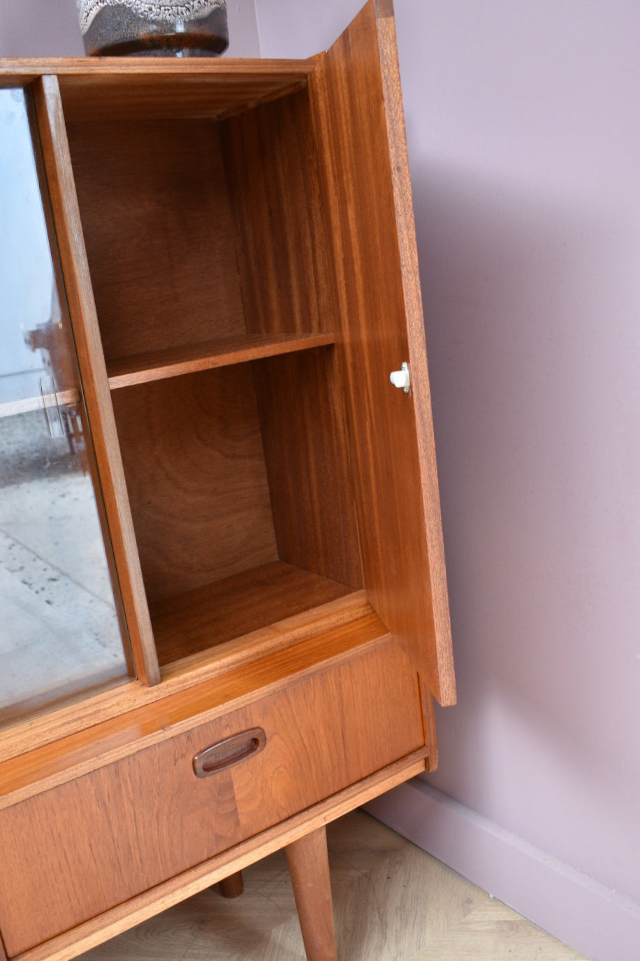 Teak Bookcase sideboard