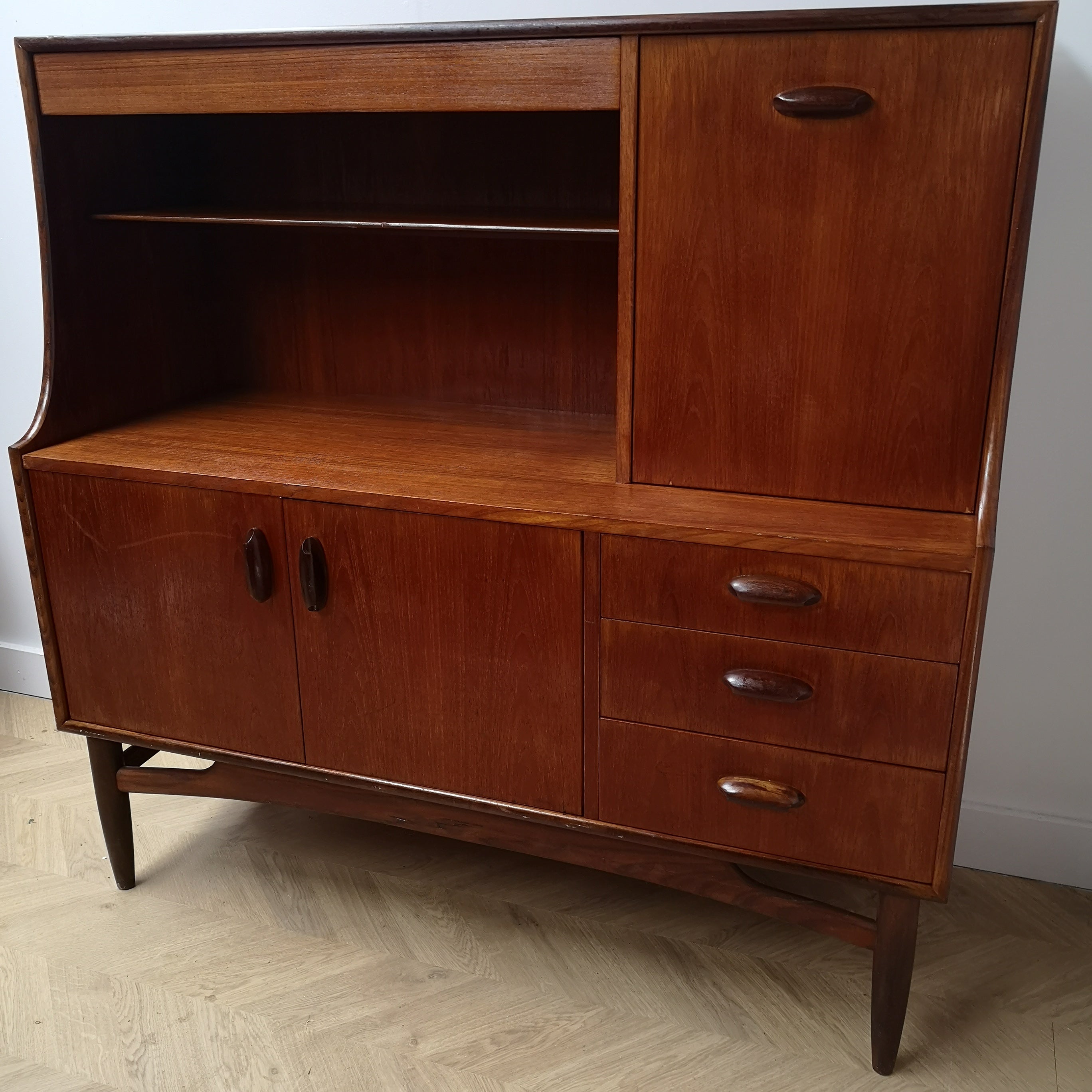 G Plan Teak Highboard