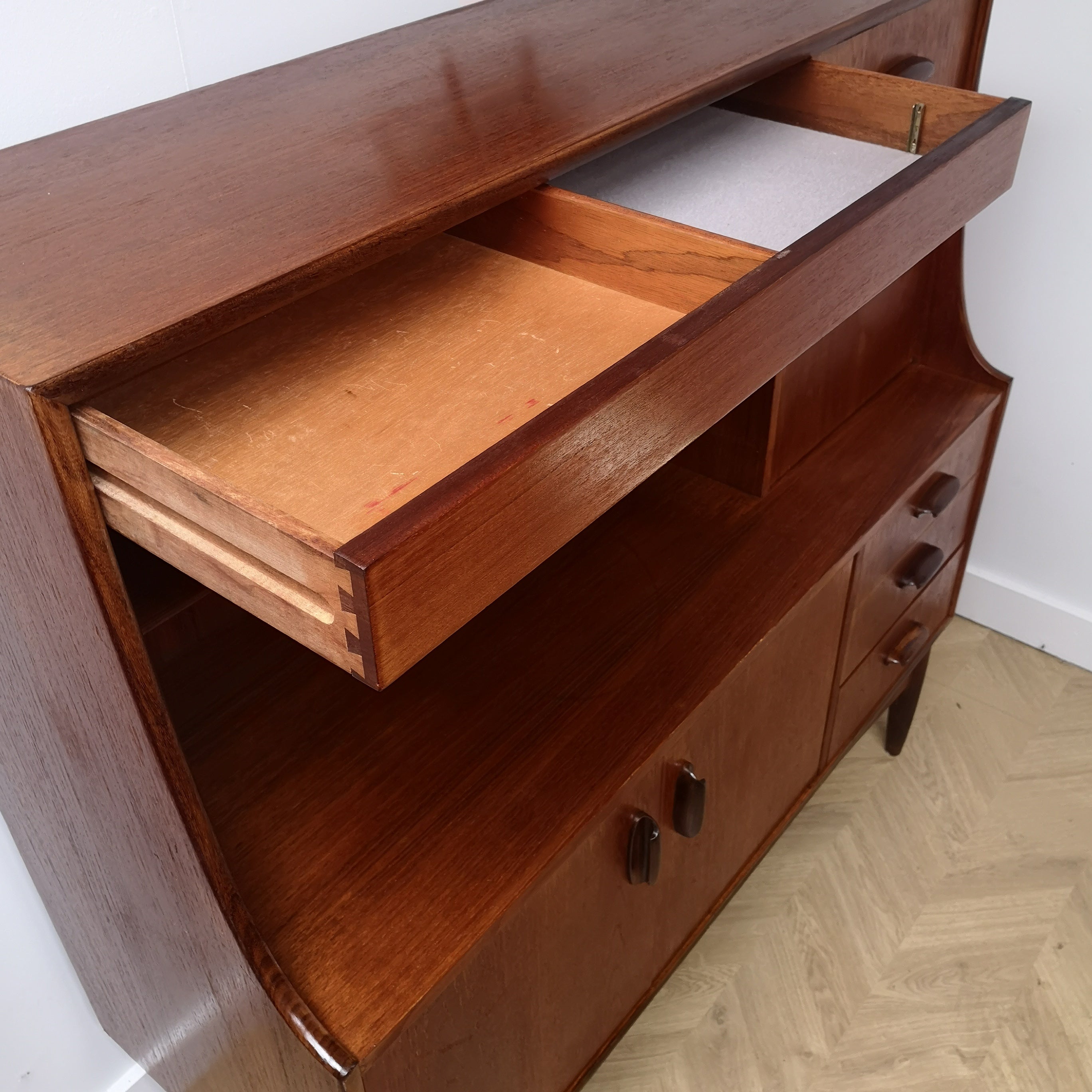 G Plan Teak Highboard
