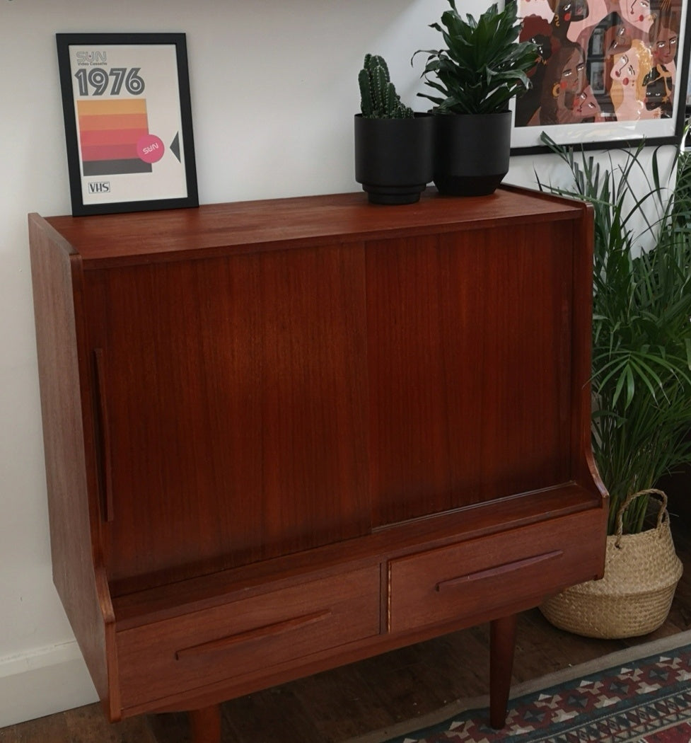 Mid Century Danish Style Drinks Cabinet