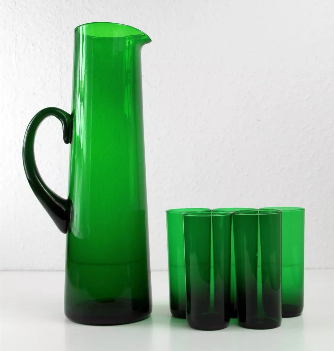 Swedish Monica Bratt Pitcher for Reijmyre Glasbruk
