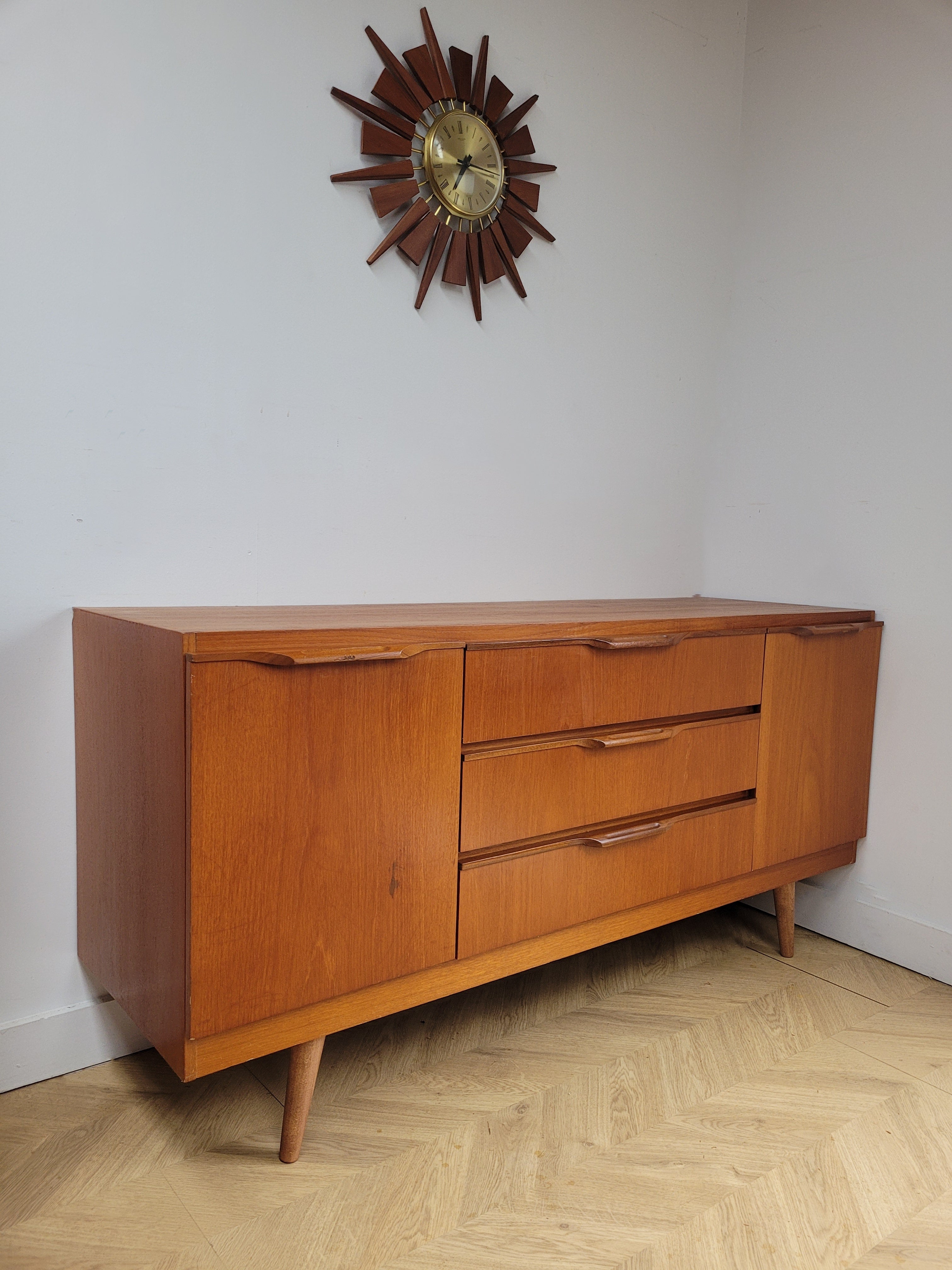 Teak Scandinavian Sideboard