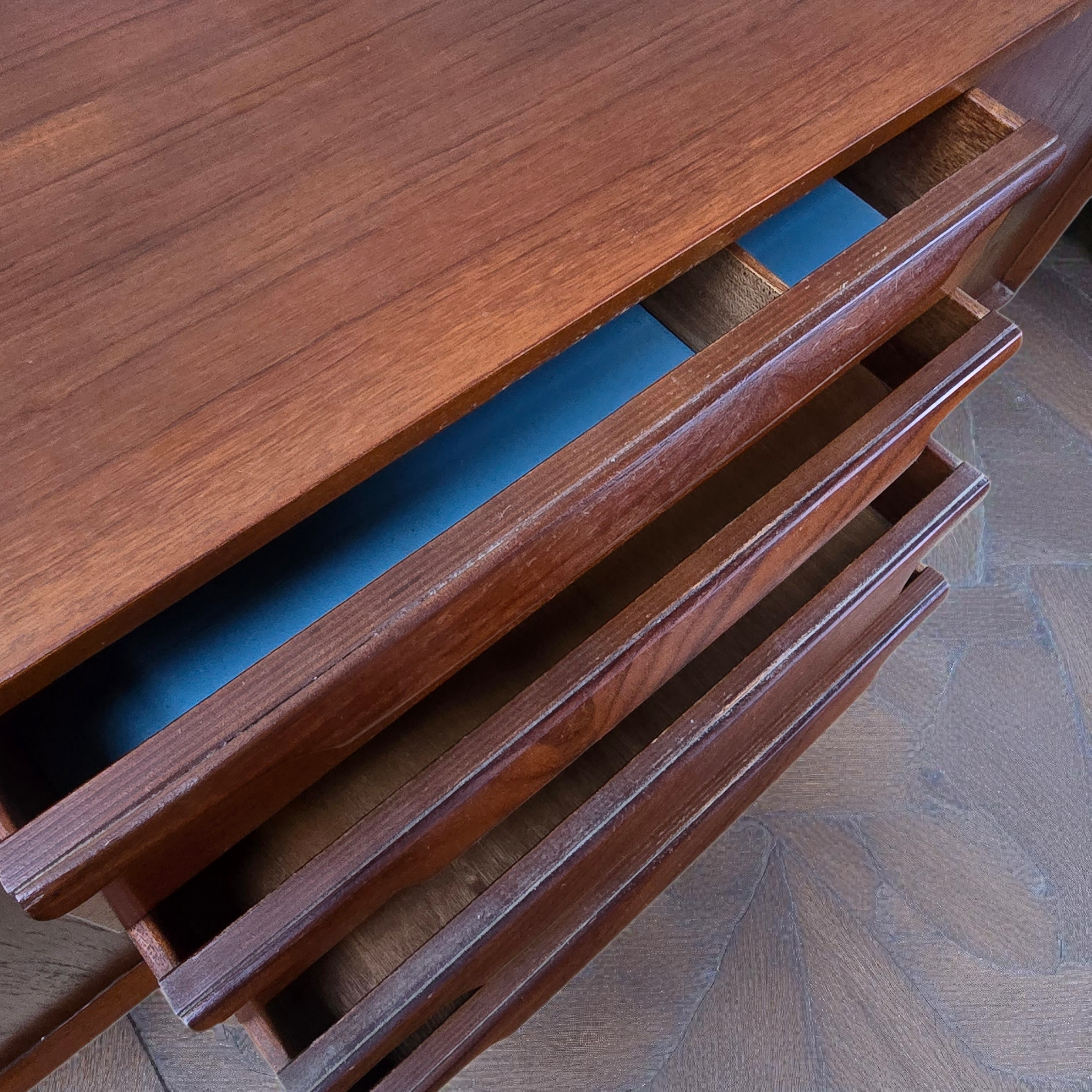 Teak Compact Sideboard