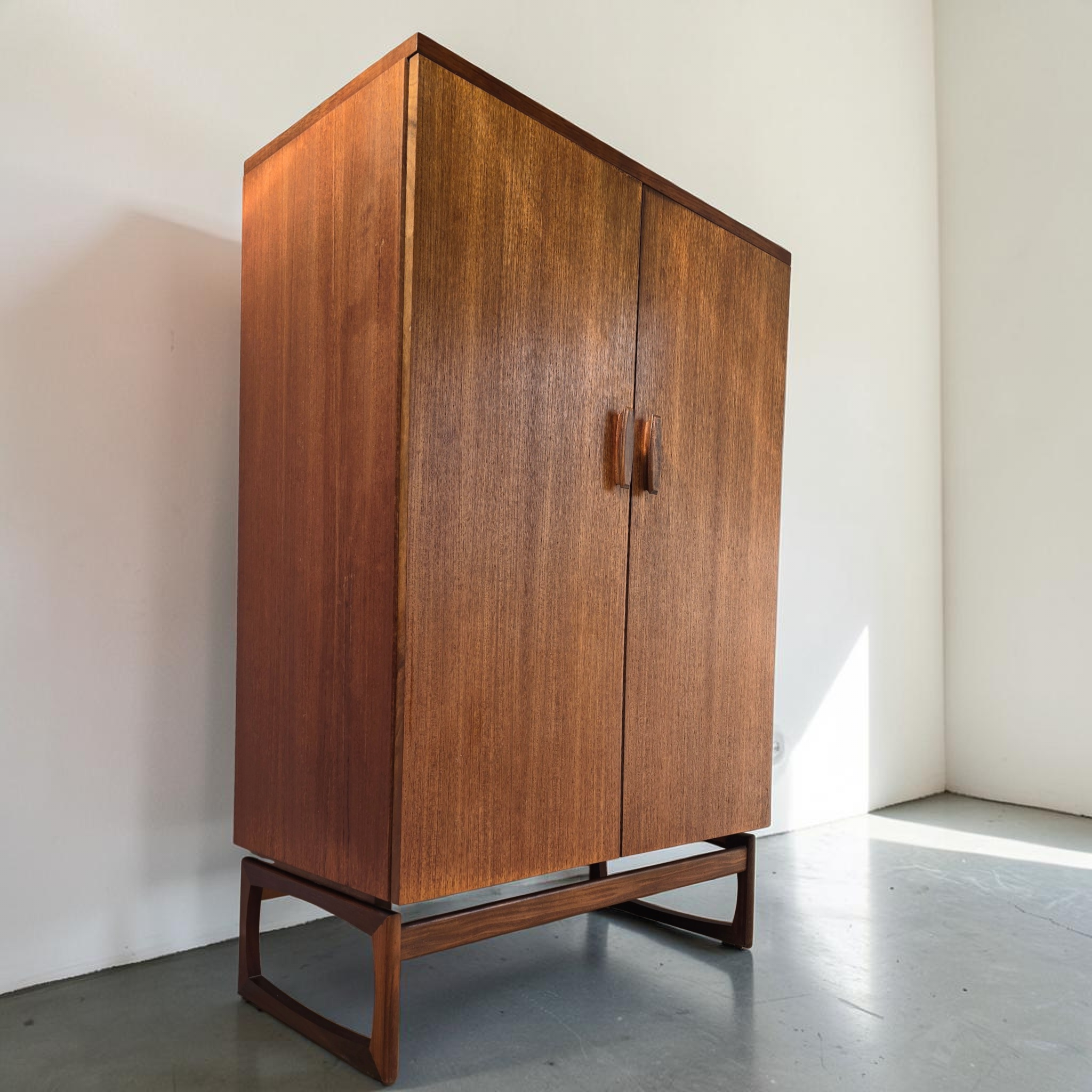 G Plan Quadrille Teak Wardrobe – 1960s
