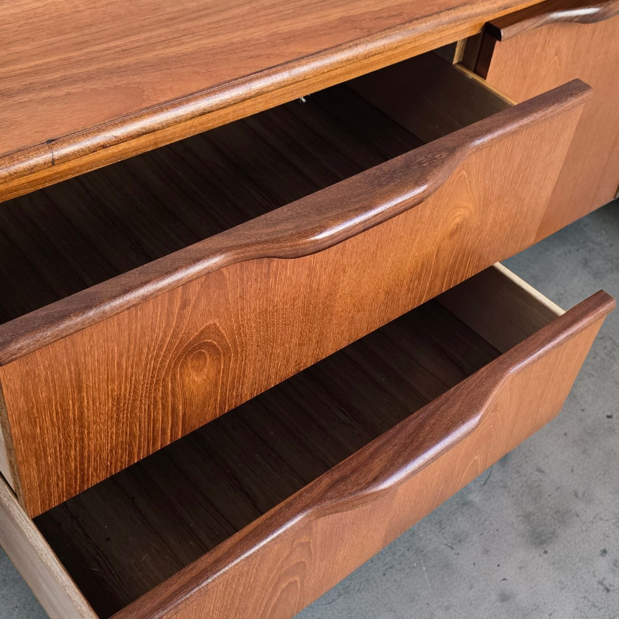 Compact Mid-Century Sideboard