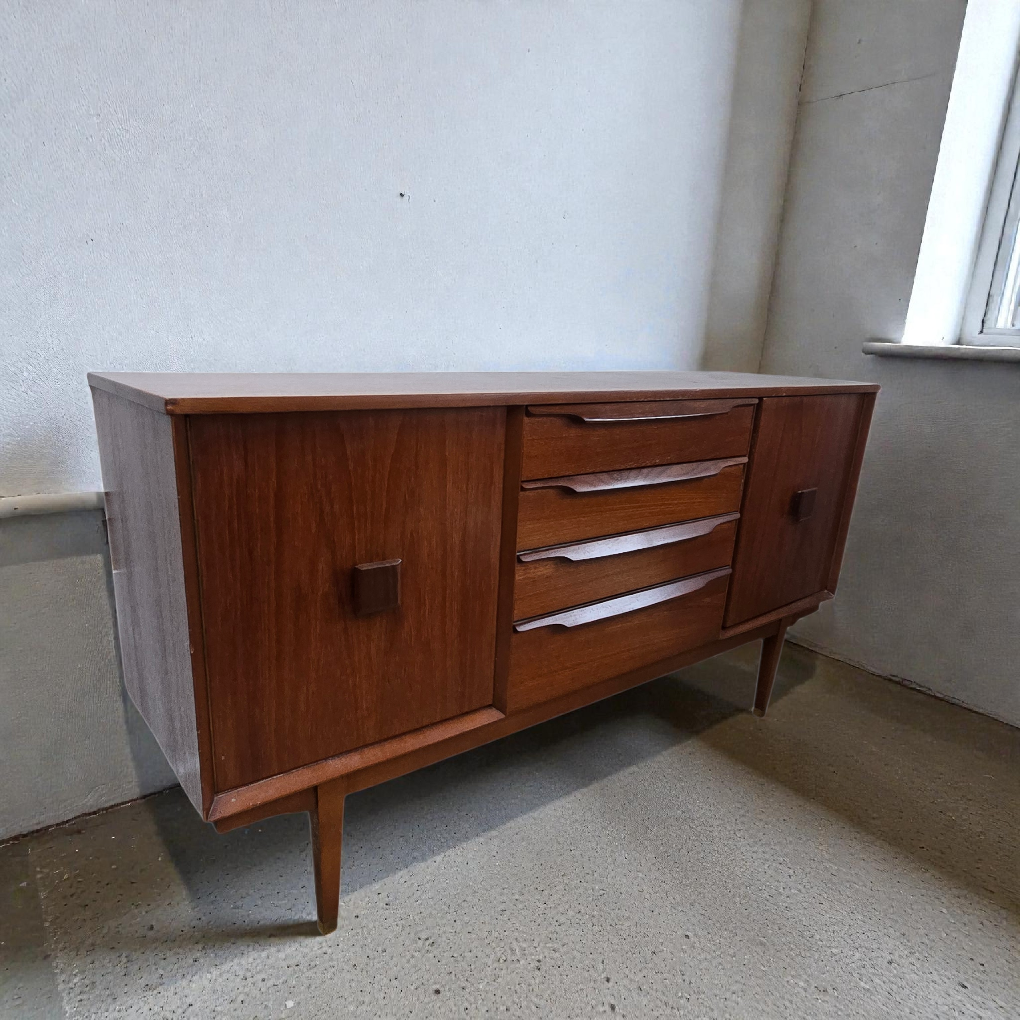Teak Compact Sideboard