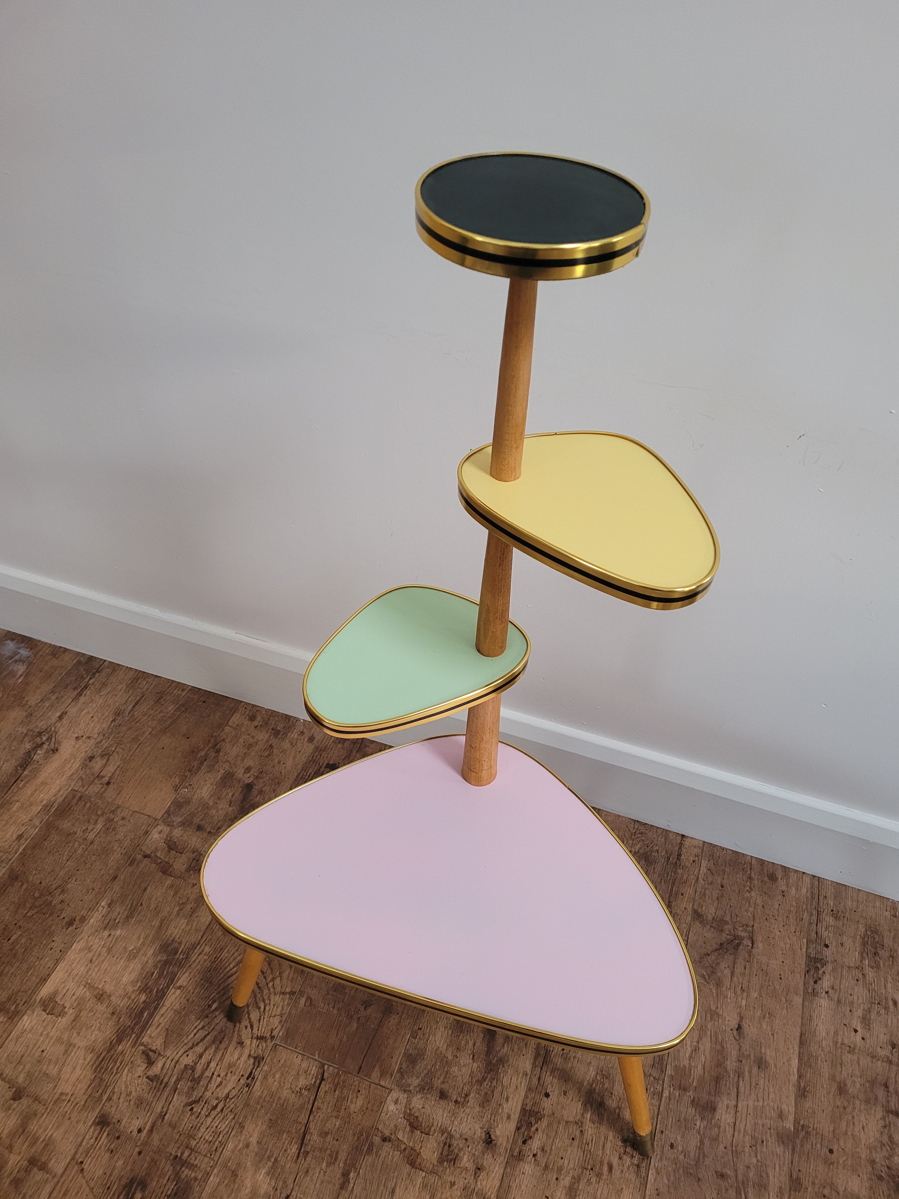 Large Formica Retro Plant Stand