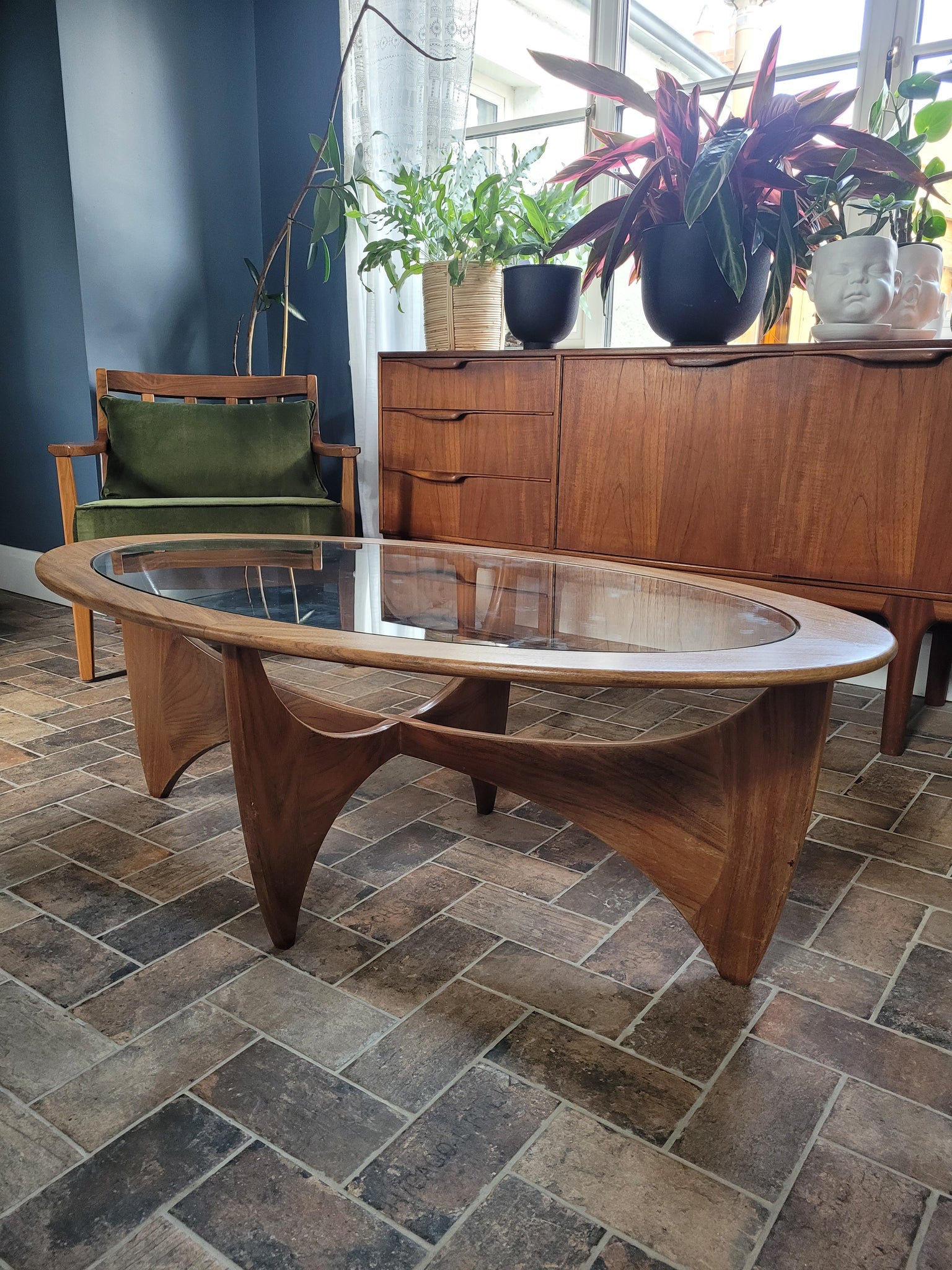 G Plan Astro Oval Table