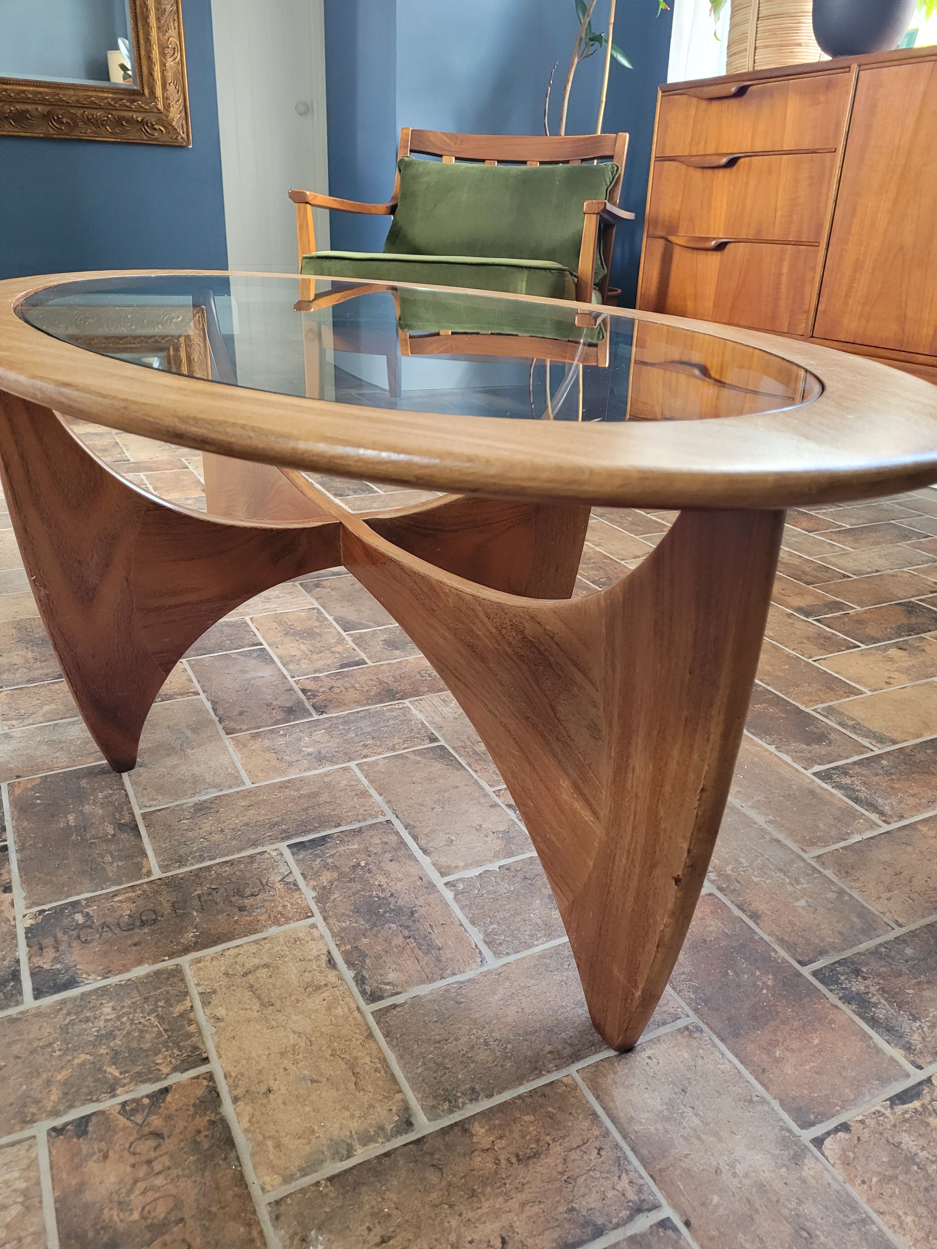 G Plan Astro Oval Table