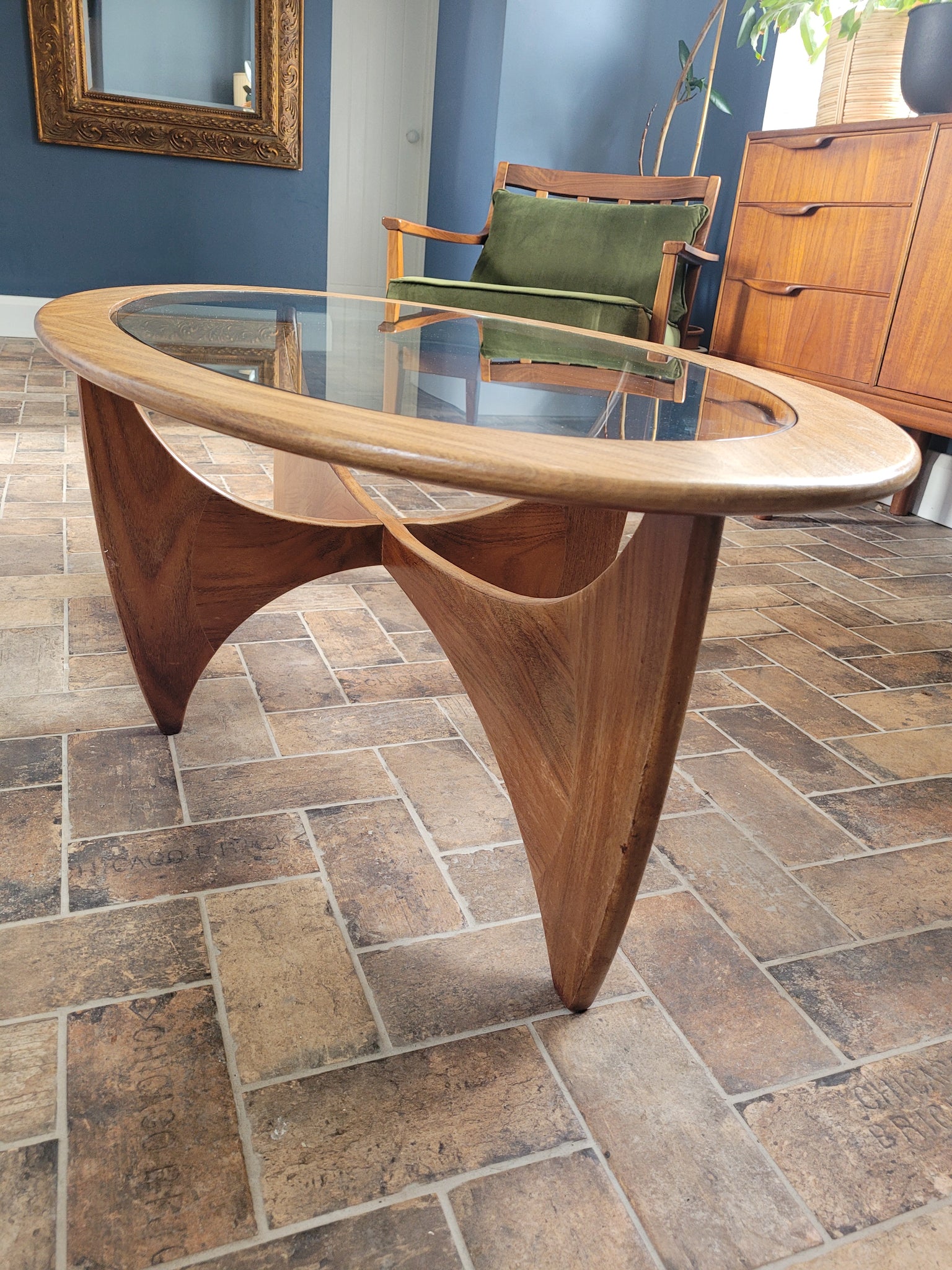 G Plan Astro Oval Table