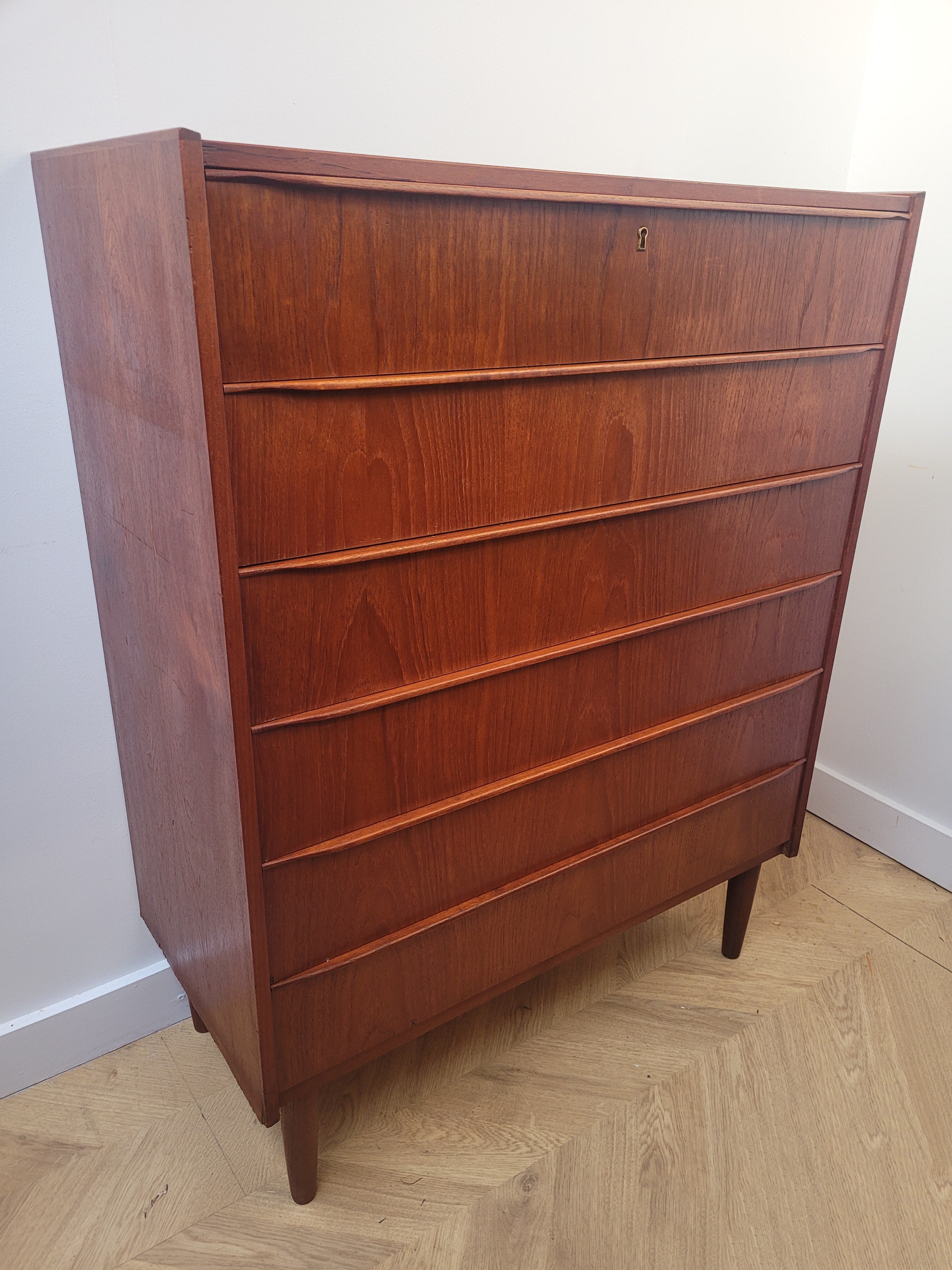 Danish Teak Chest of Drawers