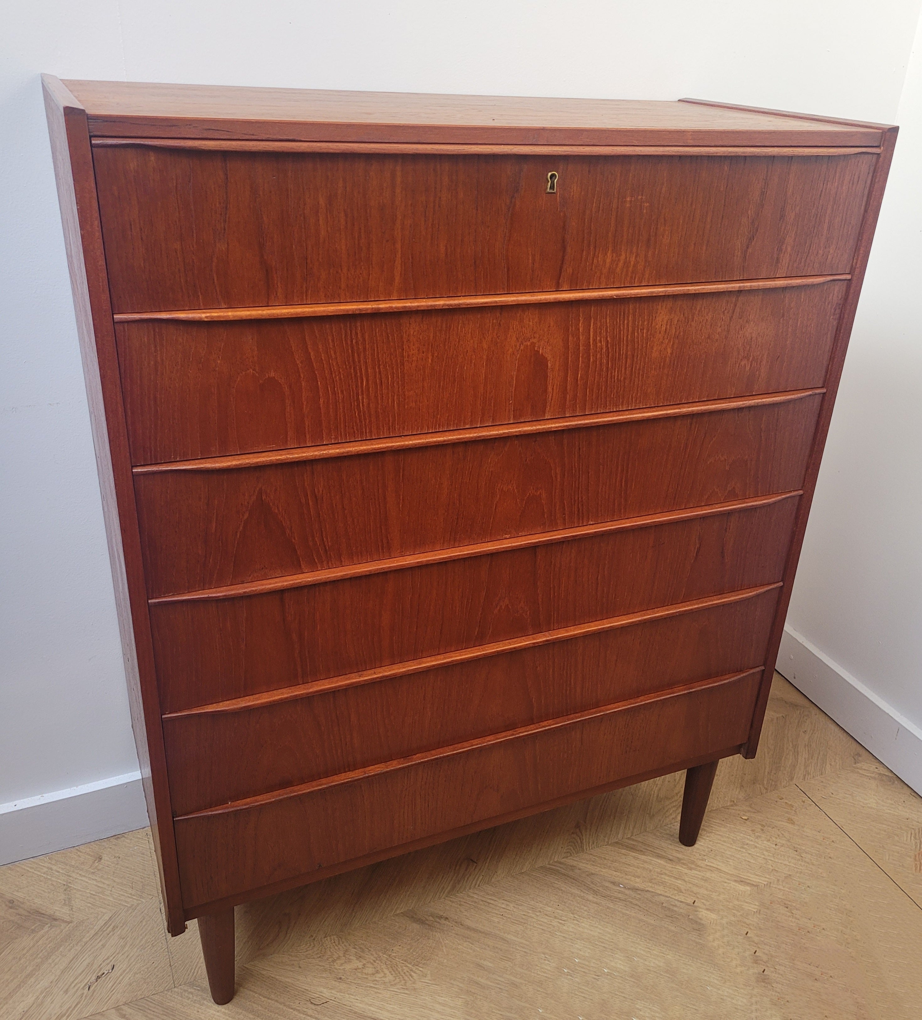 Danish Teak Chest of Drawers