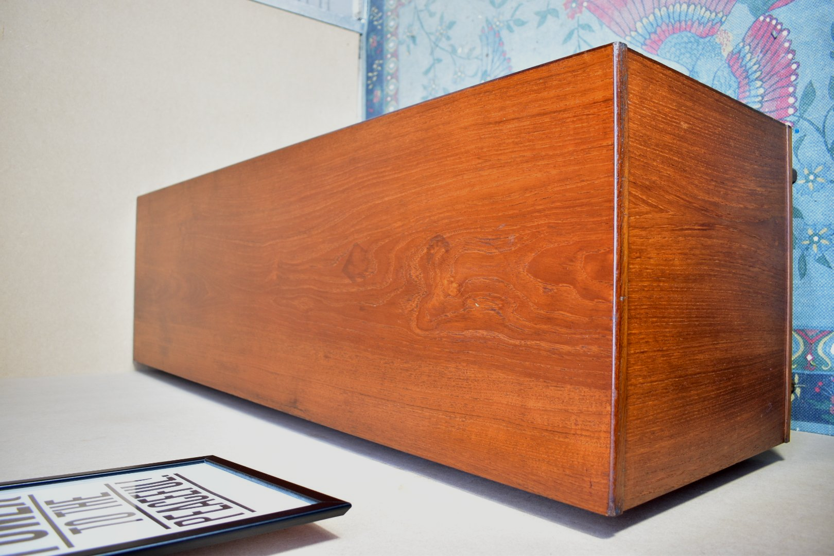 Compact Teak Sideboard