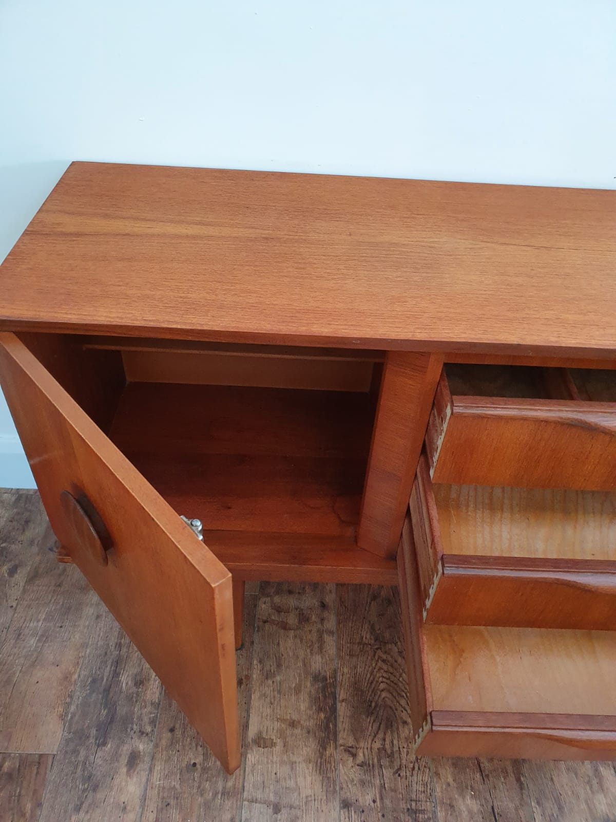 Mid Century Danish Inflence Sideboard