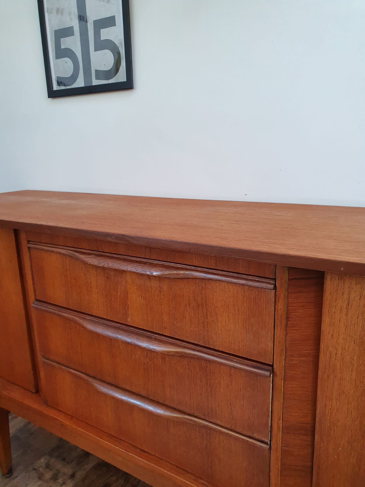 Mid Century Danish Inflence Sideboard