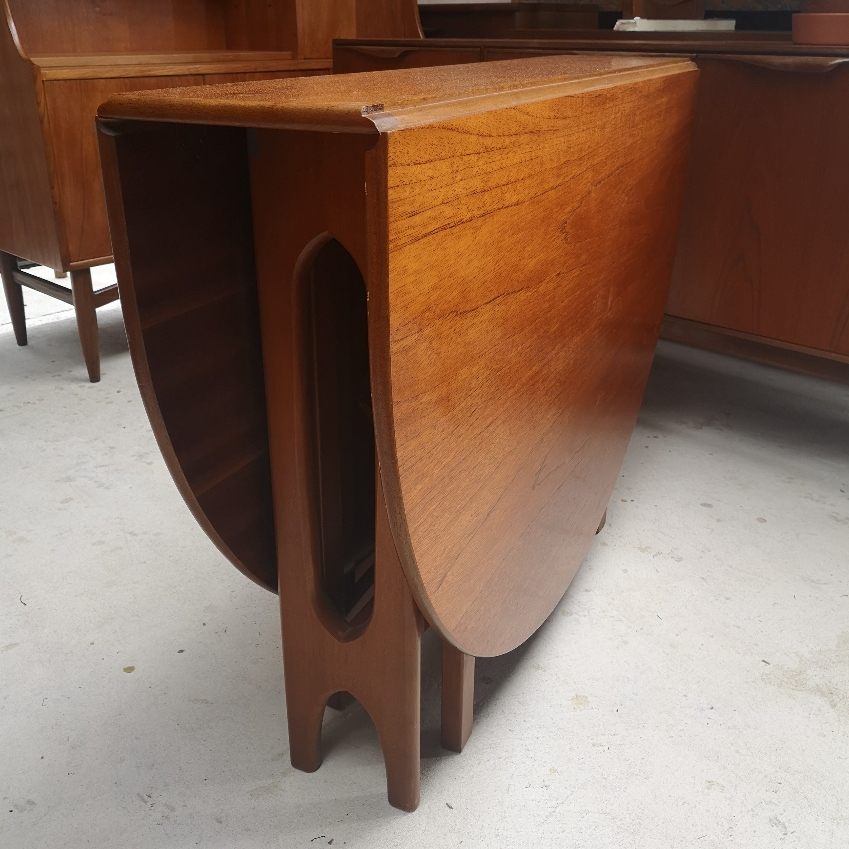 Mcintosh teak gateleg table