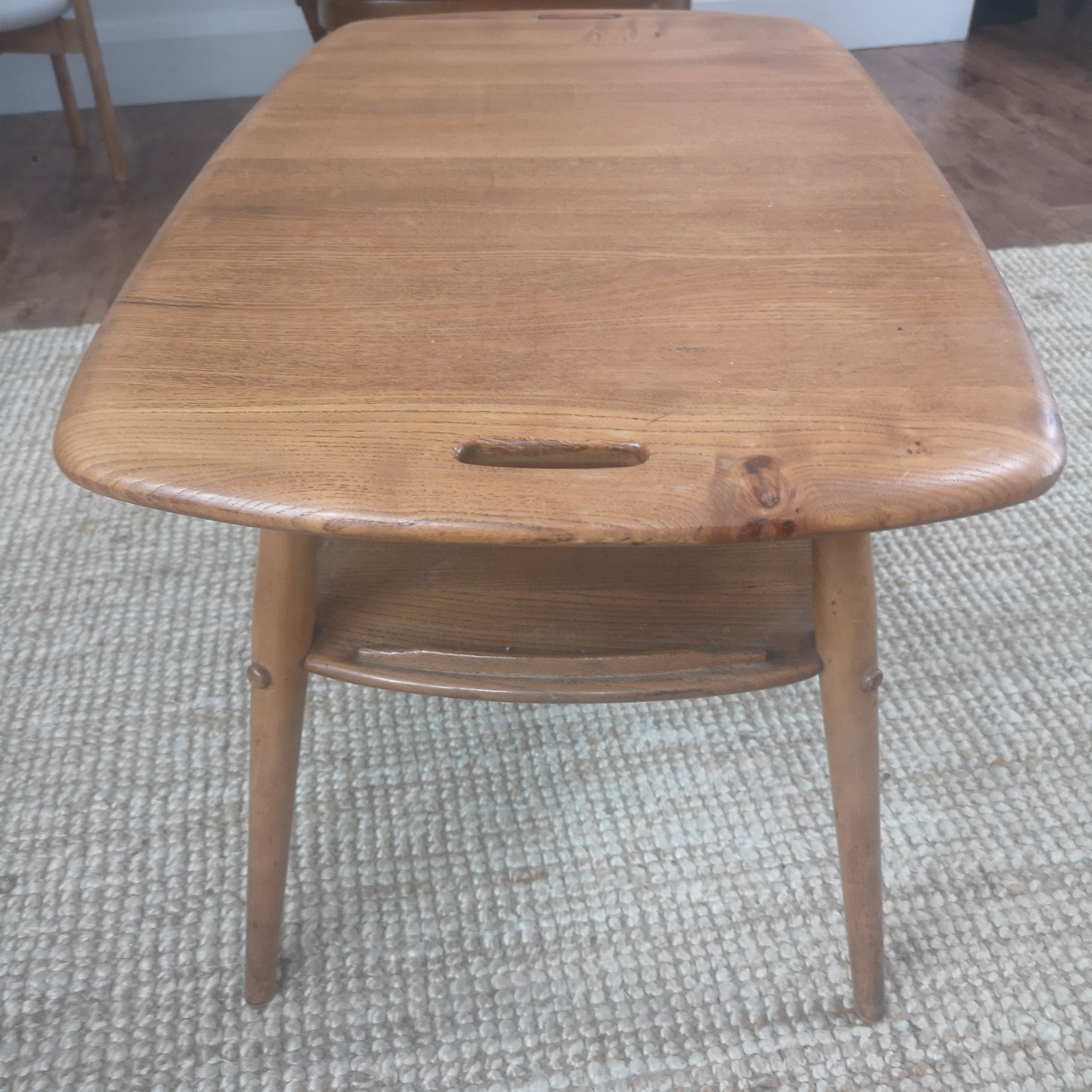 Elm and Beech Coffee Table by Ercol