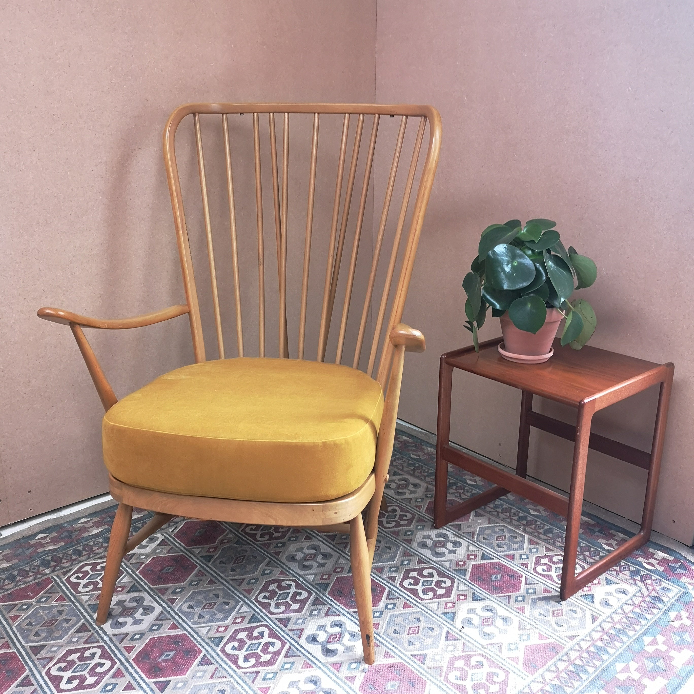 Ercol Blonde Evergreen Chair