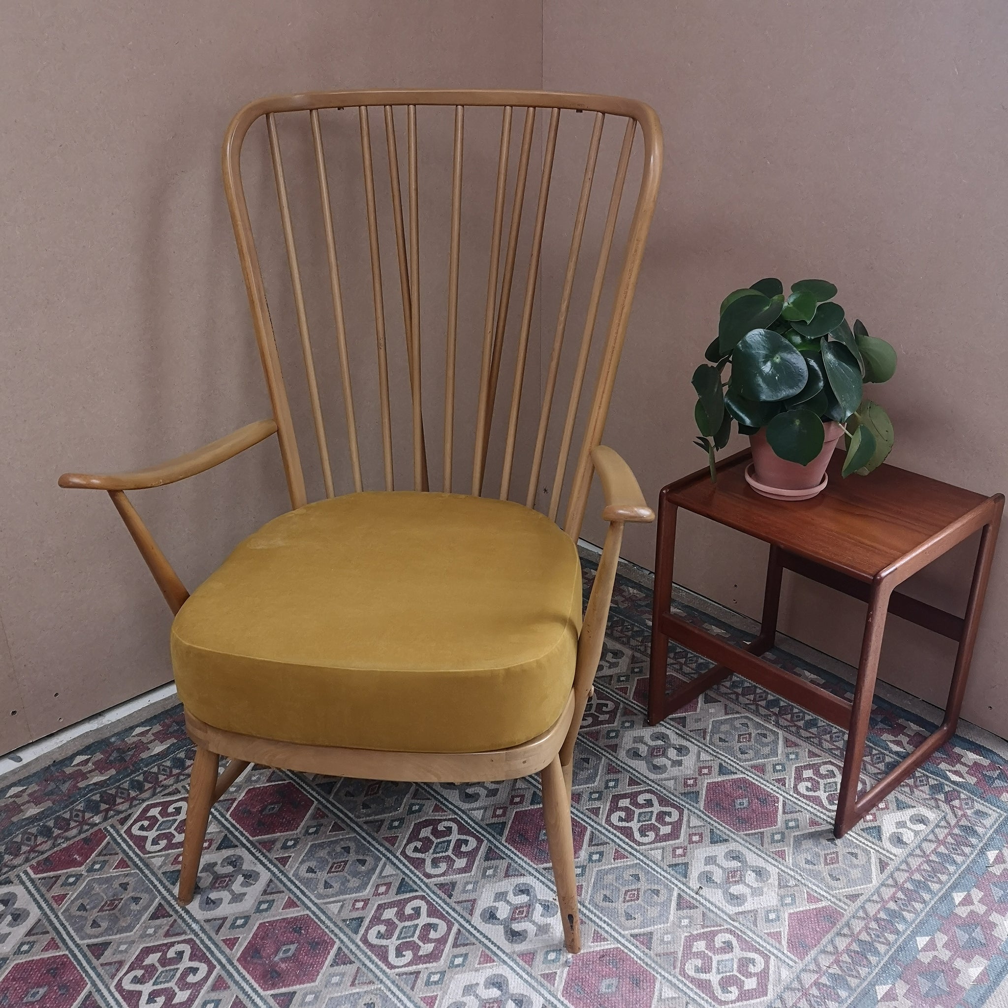 Ercol Blonde Evergreen Chair