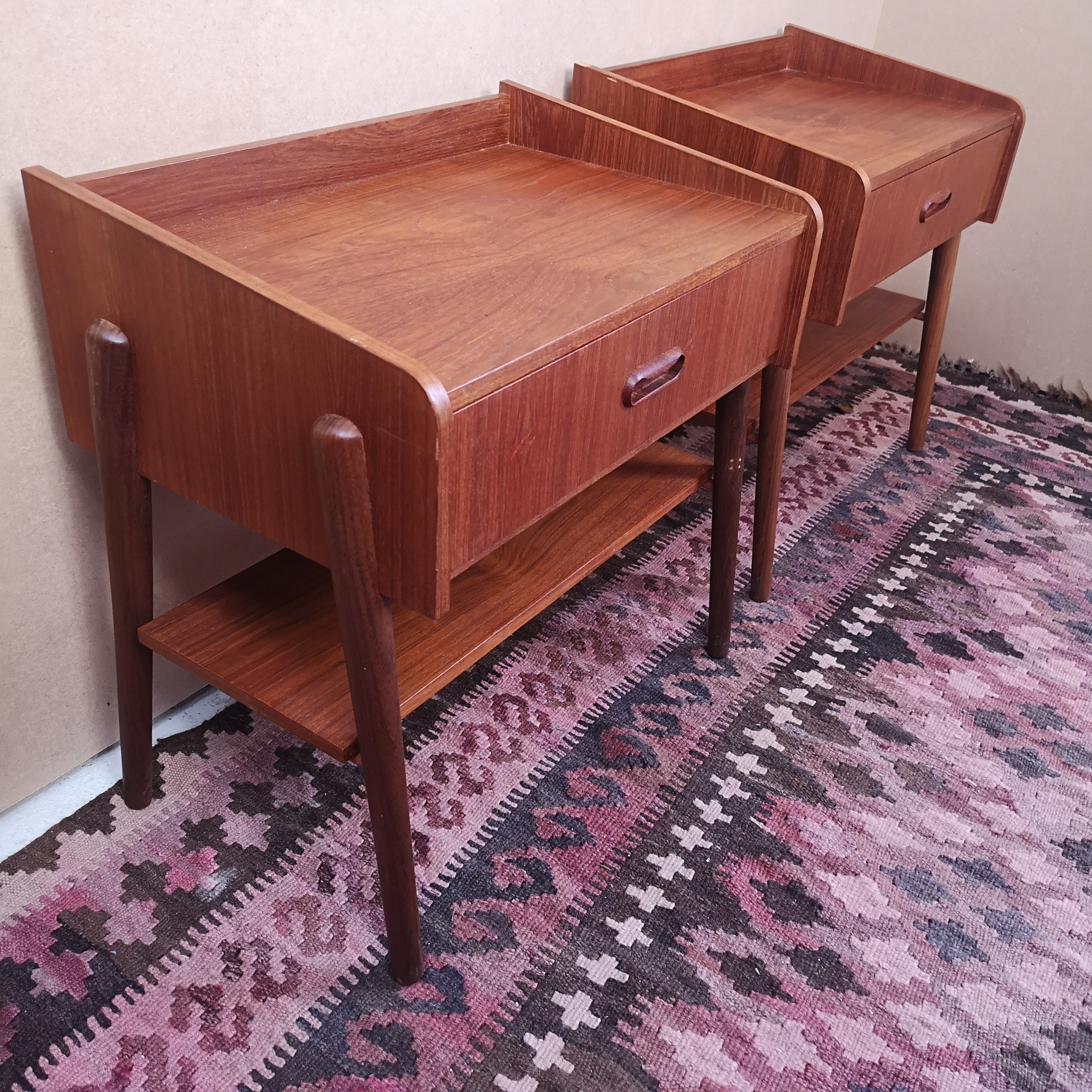 Danish Teak Bedsides