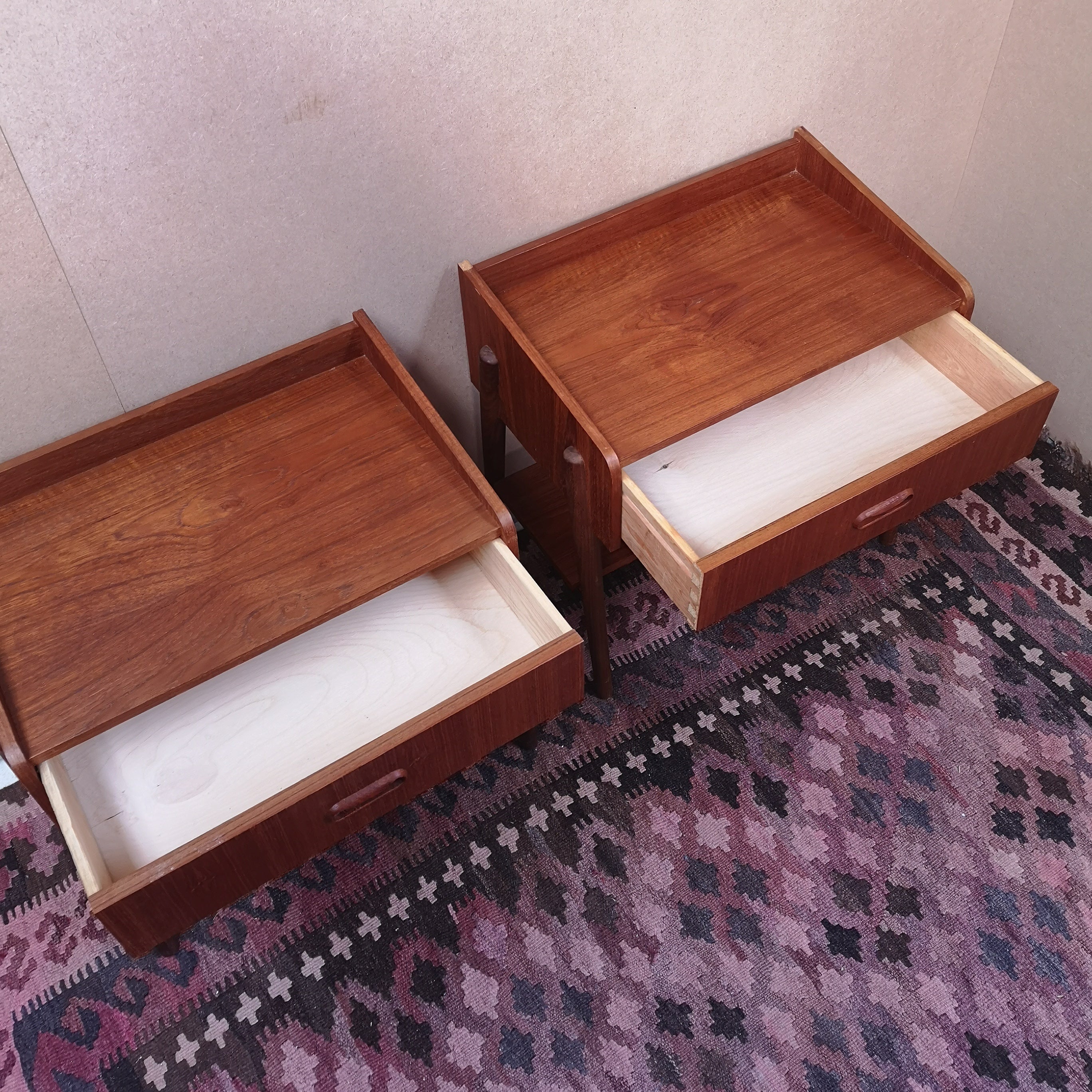 Danish Teak Bedsides