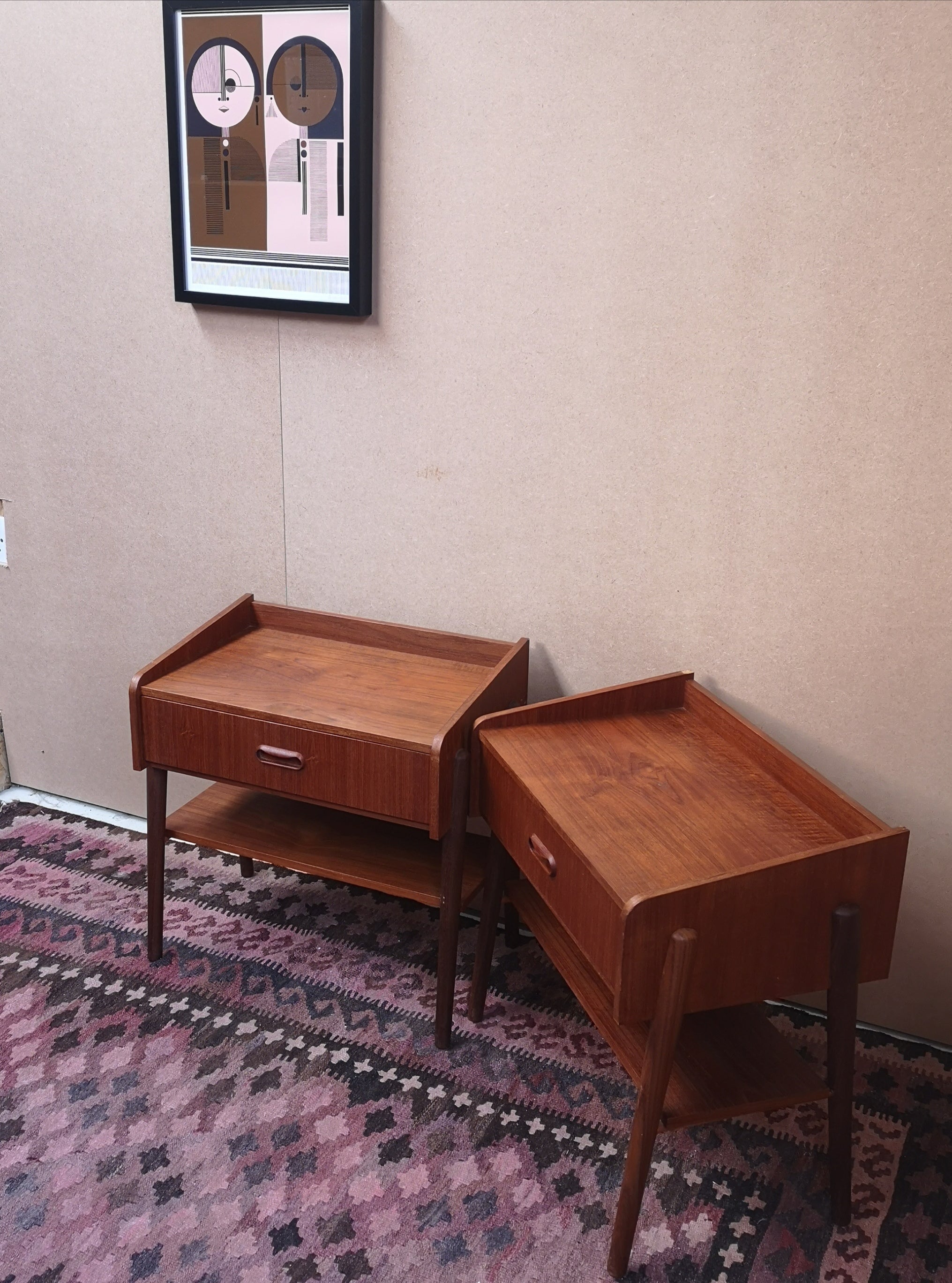 Danish Teak Bedsides