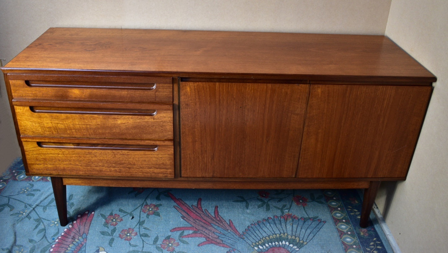 Compact Teak Sideboard