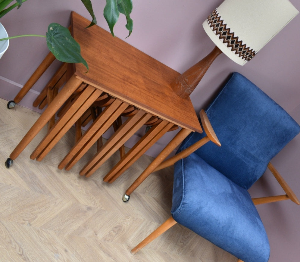 Czech Nesting Tables by Poul Hundevad, 1960s