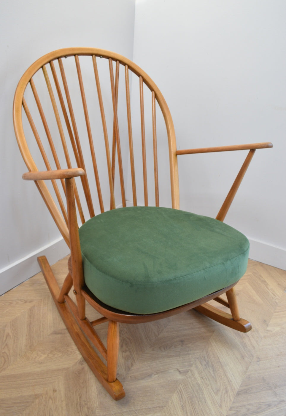 Ercol Beech Elm Rocking Chair