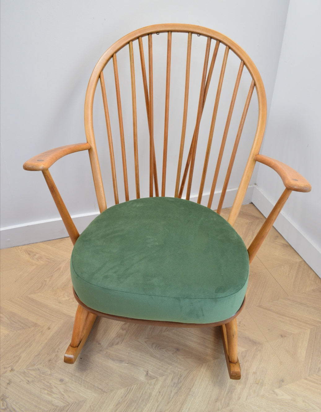 Ercol Beech Elm Rocking Chair