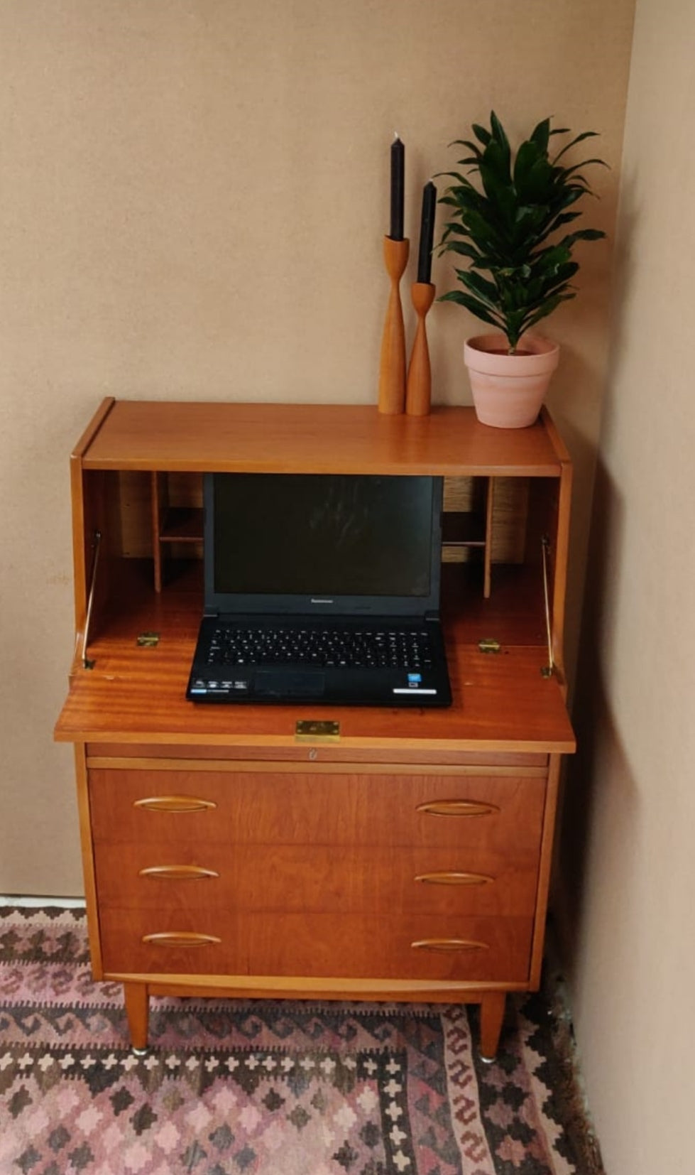 Jentique Teak Bureau