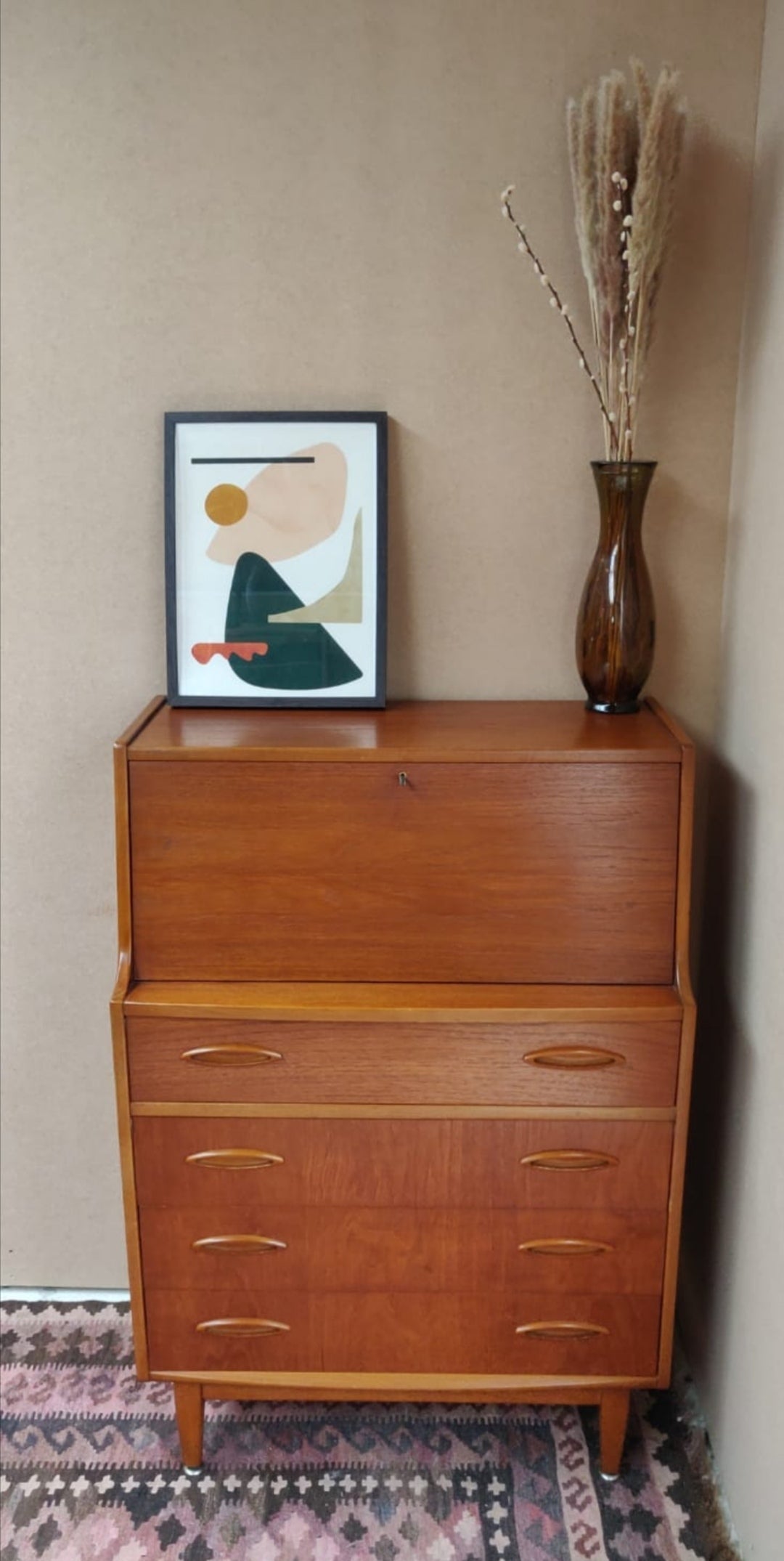 Jentique Teak Bureau